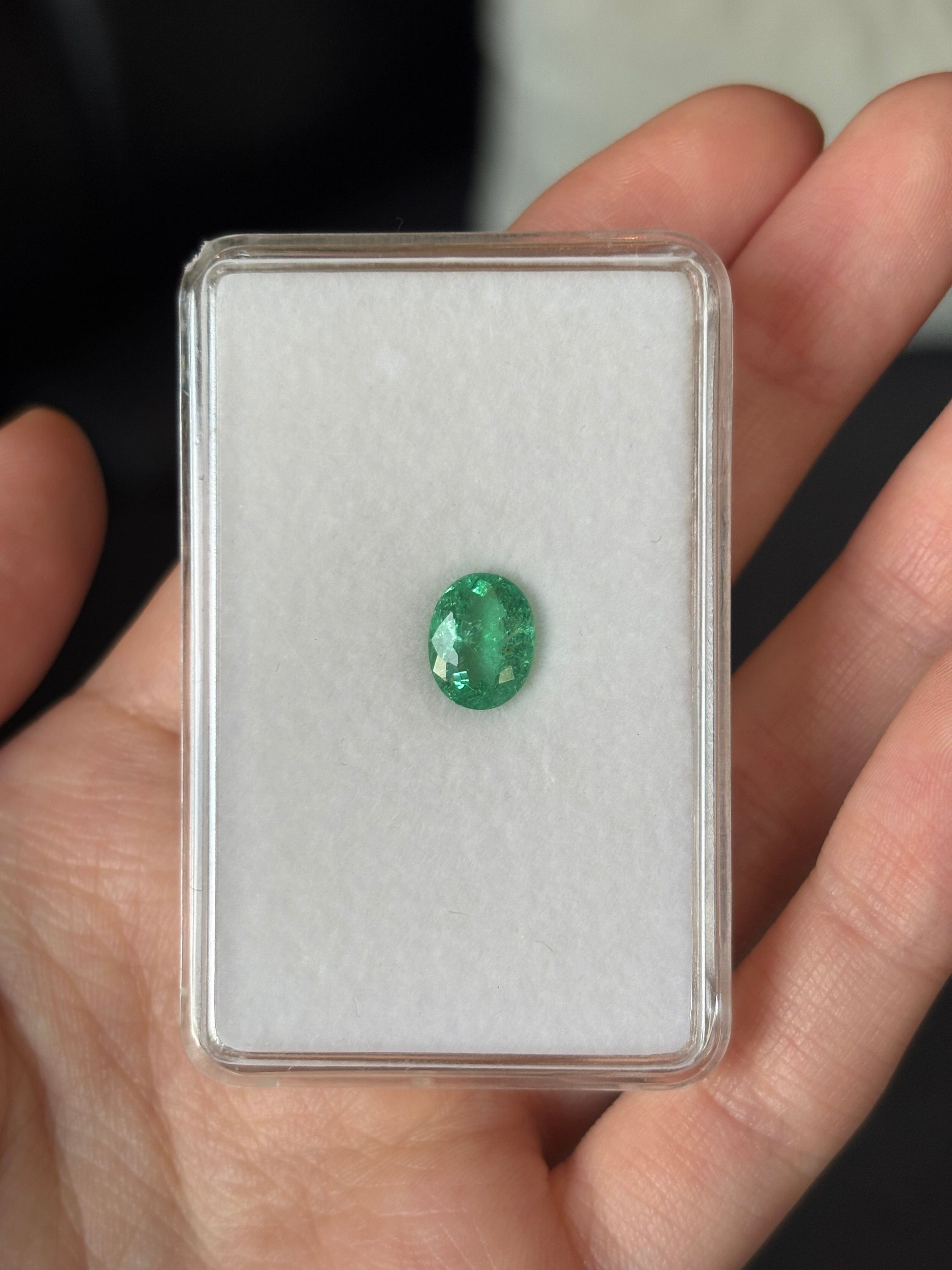 Luxury Promise P-11 1.87ct Green Paraiba DXBCD1513