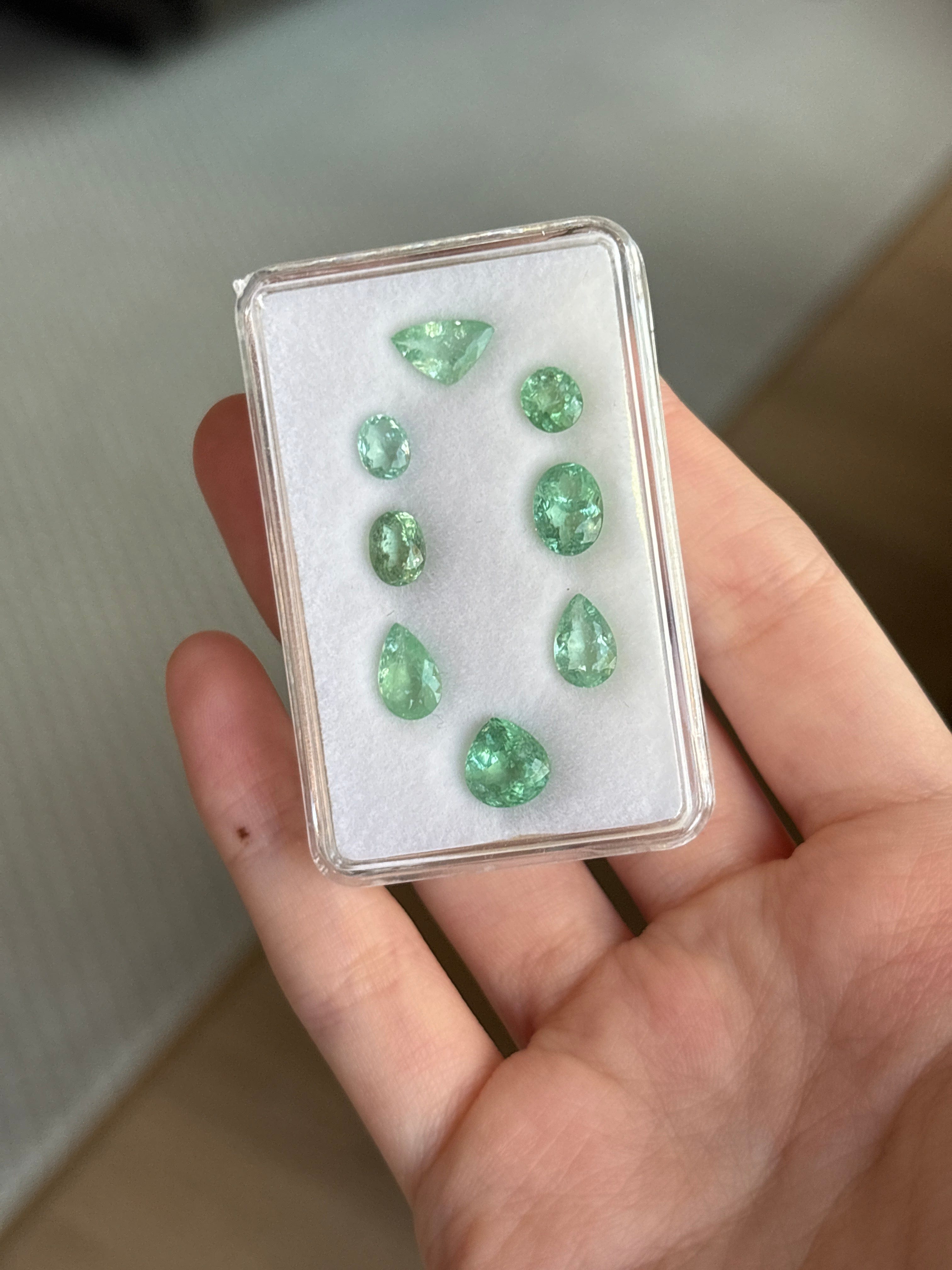 Luxury Promise P-52 8.85ct Paraiba Cuts DXBCD1554
