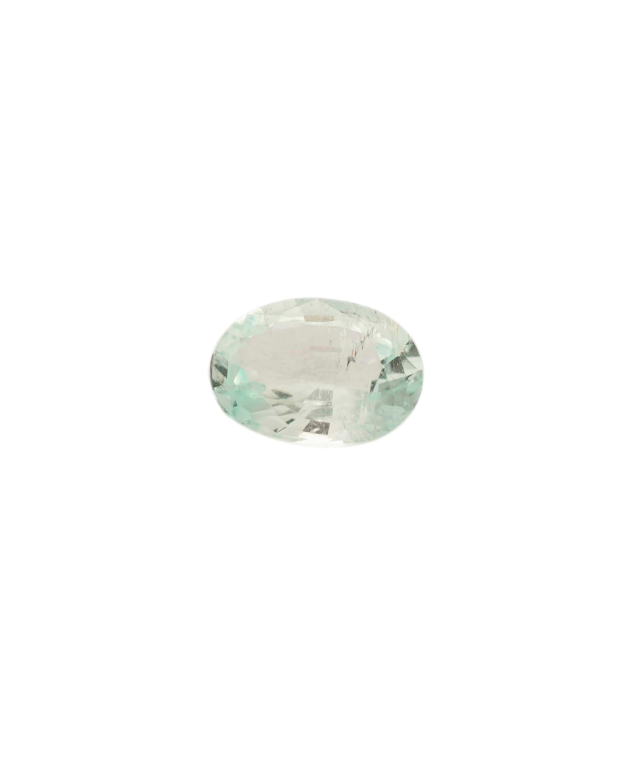 Luxury Promise Paraiba Blue Oval 0.31 crt ANC1652