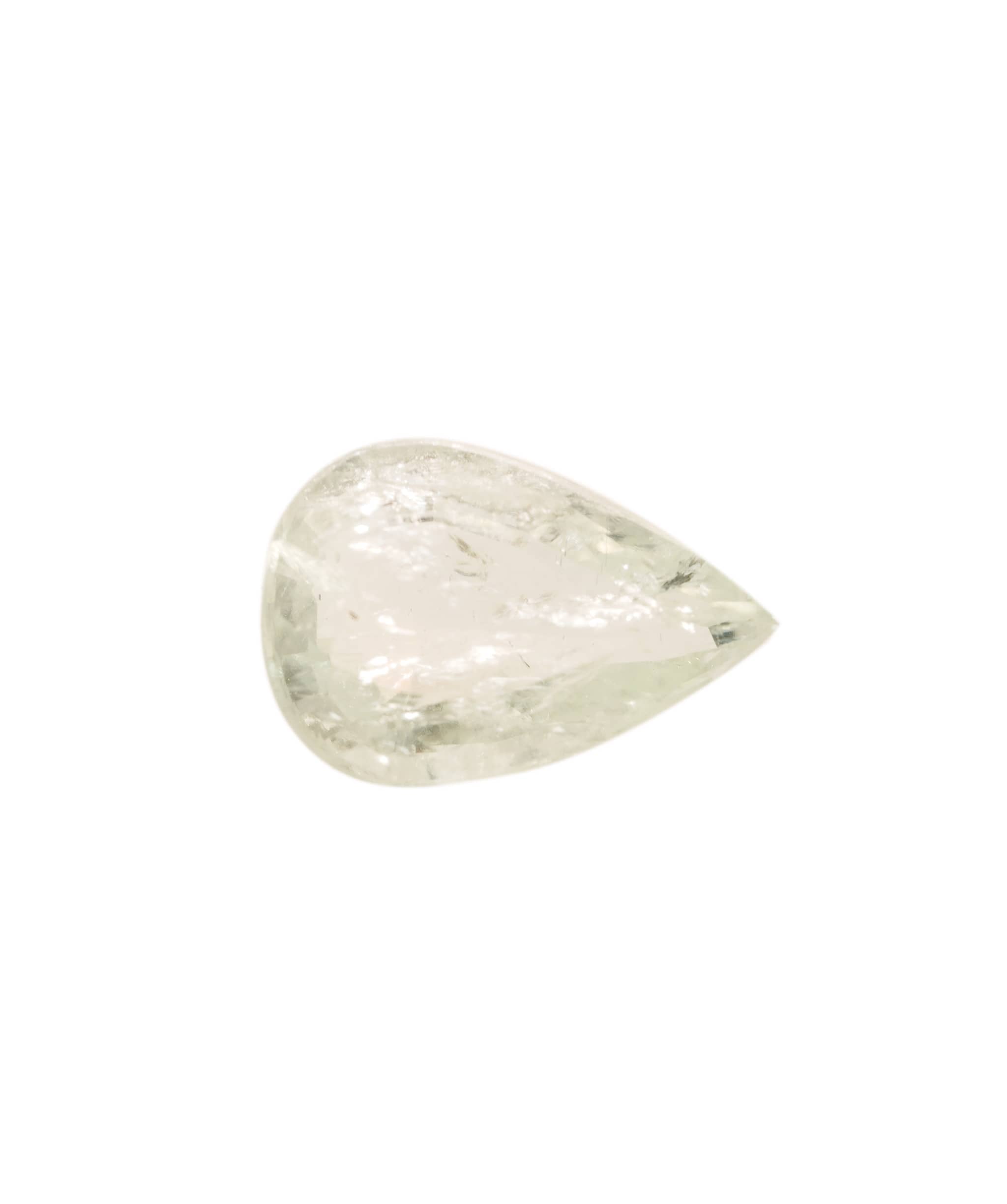 Luxury Promise Paraiba Blue Pear 0.74 crt ANC1654
