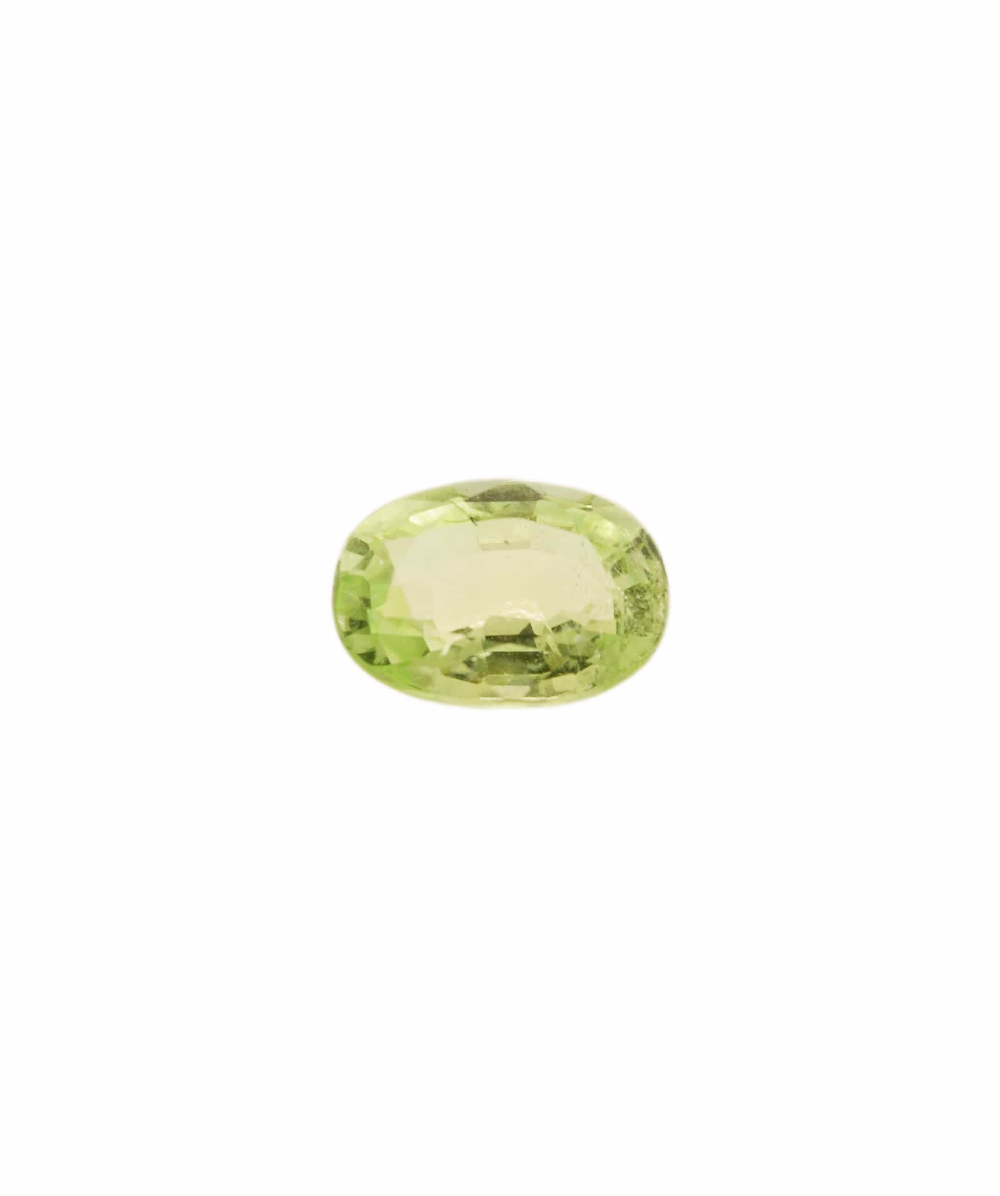 Luxury Promise Paraiba Green Oval 0.63 crt ANC1645