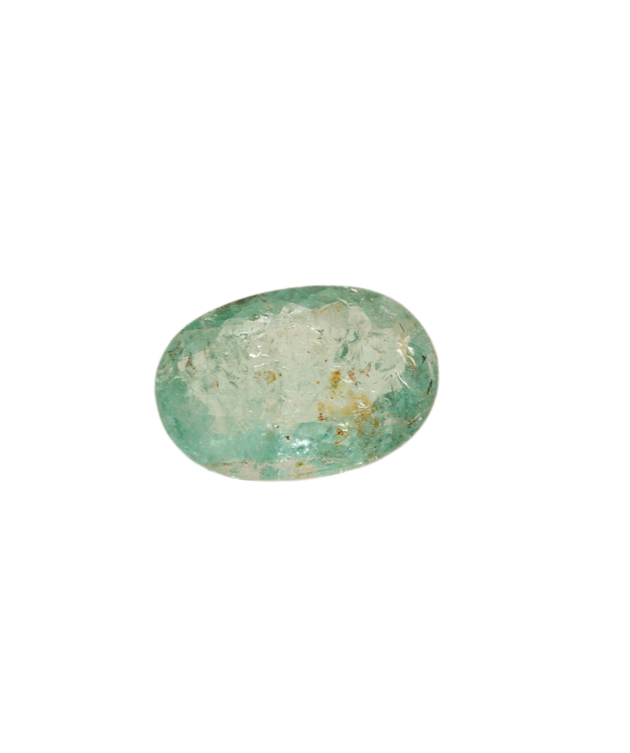 Luxury Promise Paraiba Green Oval 1.42 crt ANC1601