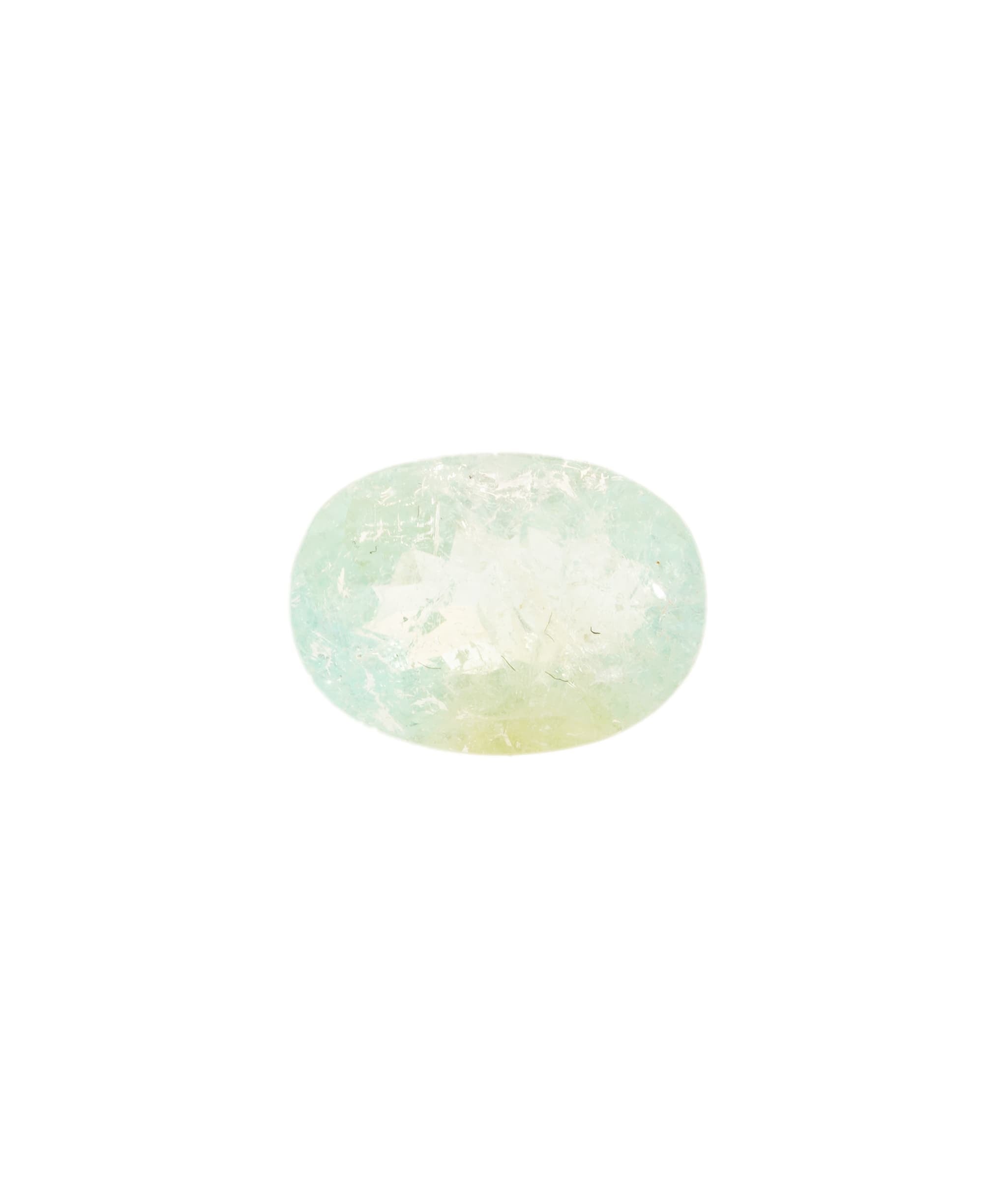 Luxury Promise Paraiba Green Oval 2.16 crt ANC1602