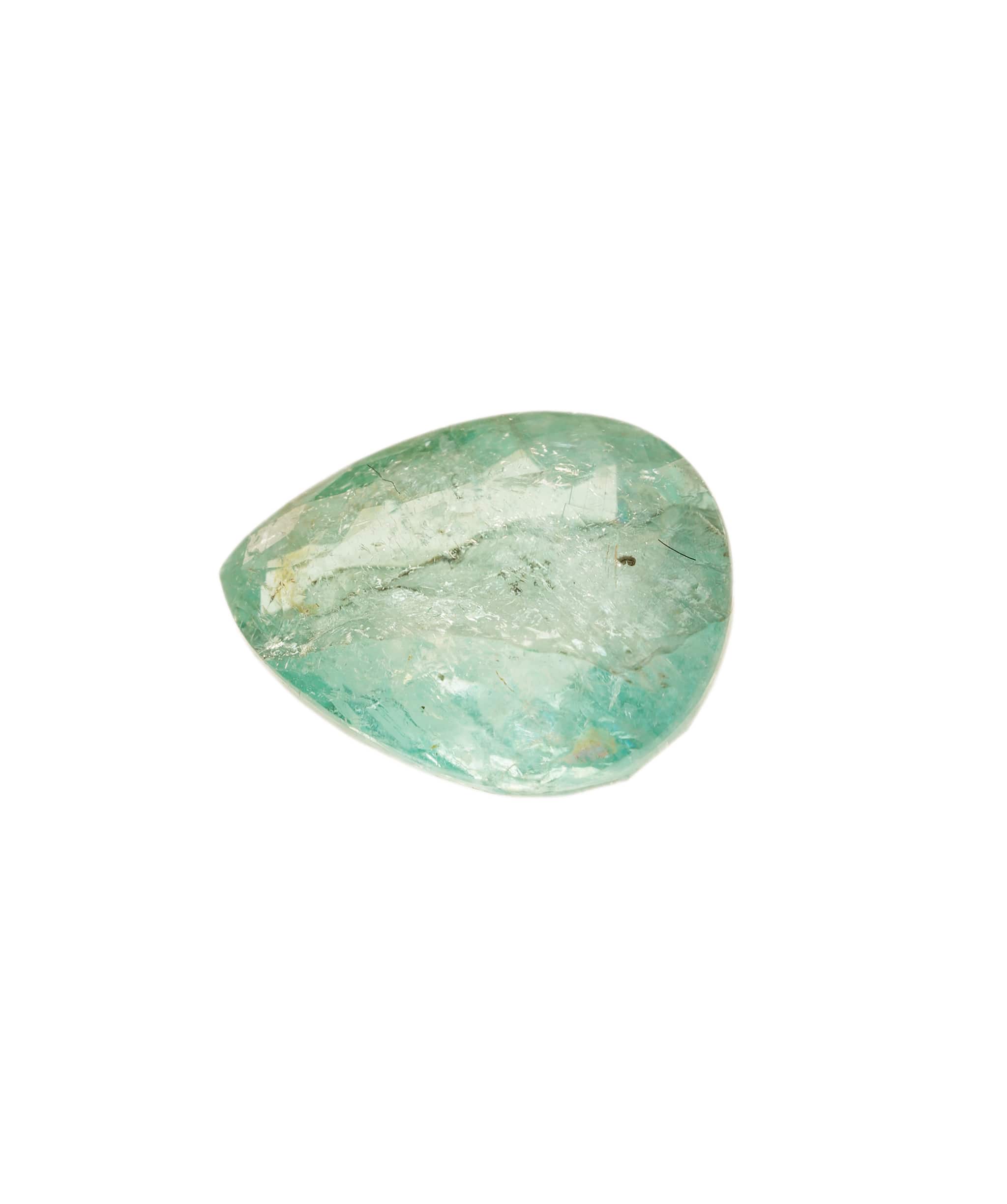 Luxury Promise Paraiba Green Pear 2.24 crt ANC1626