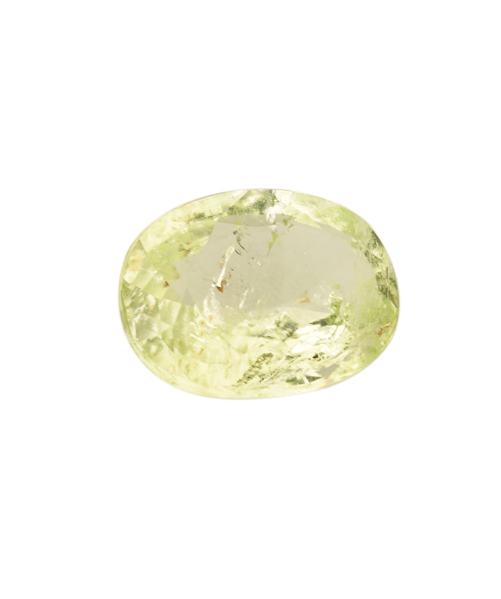 Luxury Promise Paraiba Neon Green Oval 0.93 crt ANC1580