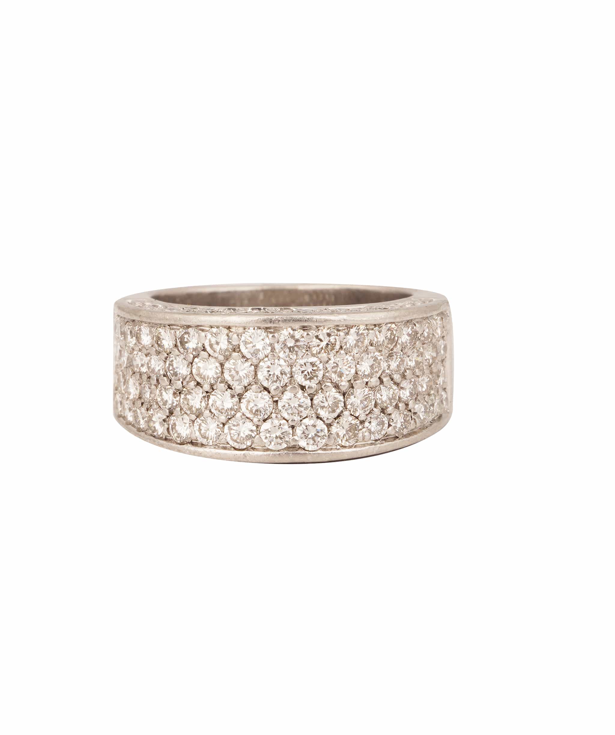 Luxury Promise Pavé Diamond Ring WA25420
