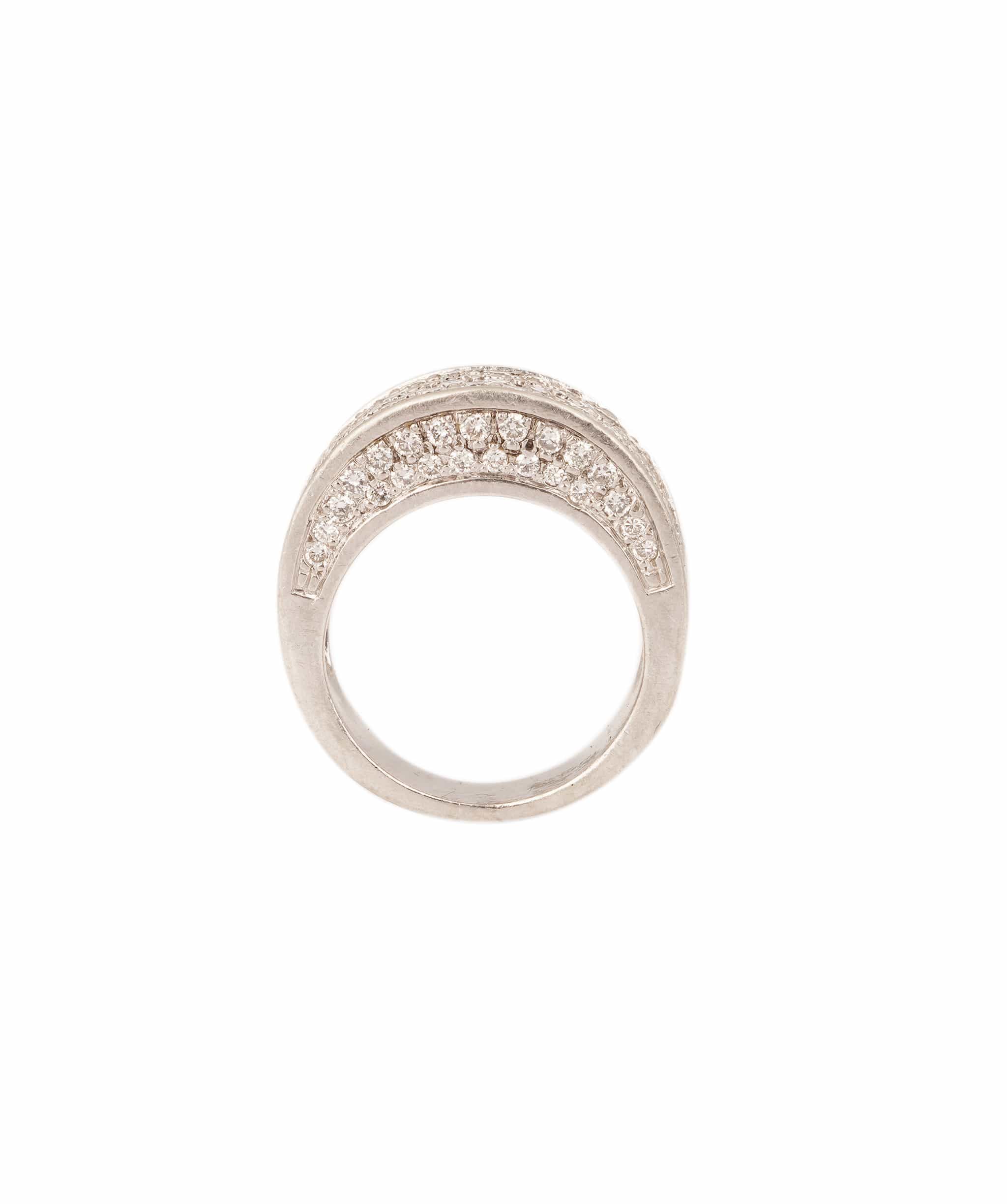 Luxury Promise Pavé Diamond Ring WA25420