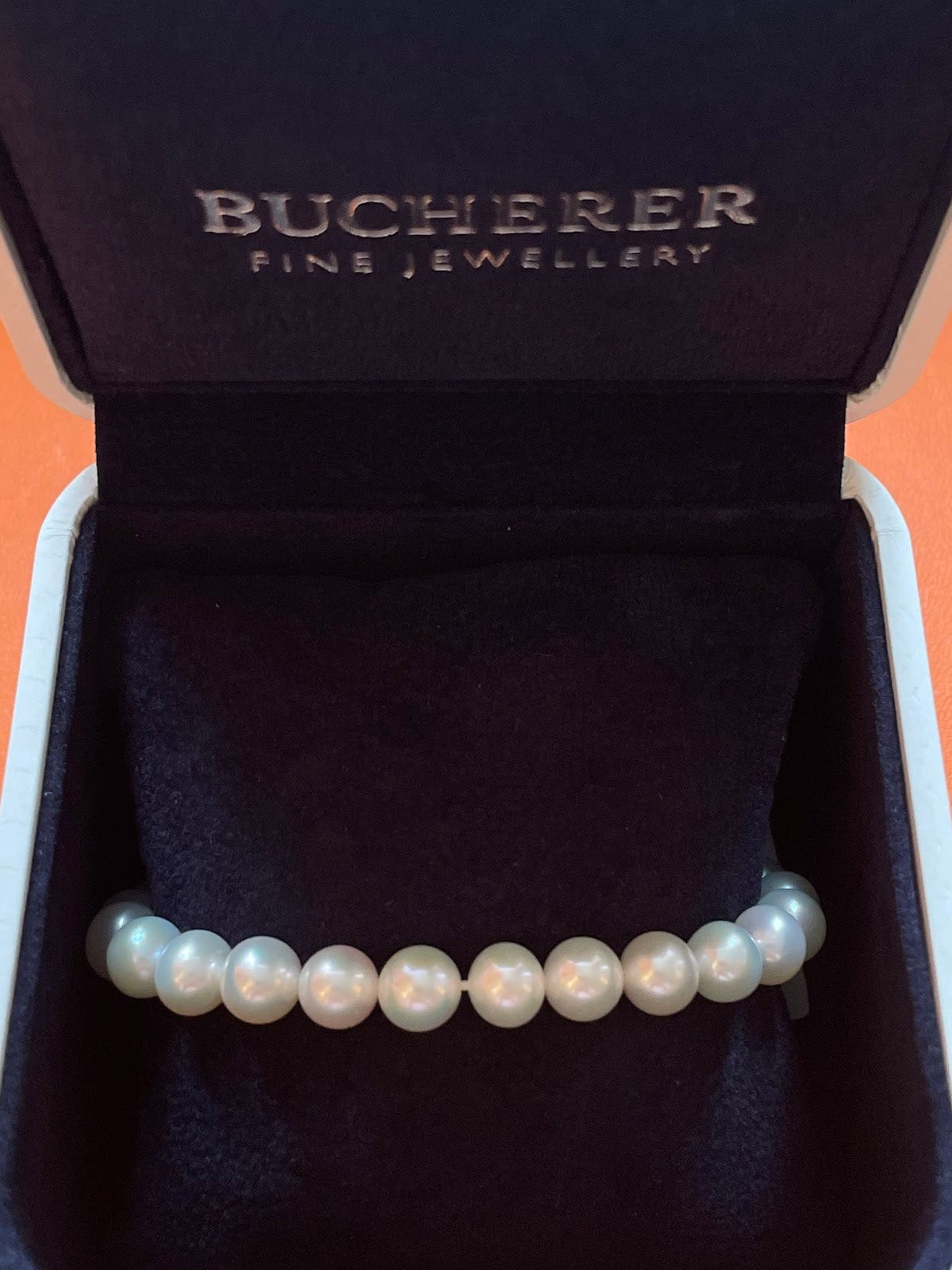 Luxury Promise Pearl bracelet (1) Pearl Elastic Pearl ALTC0449