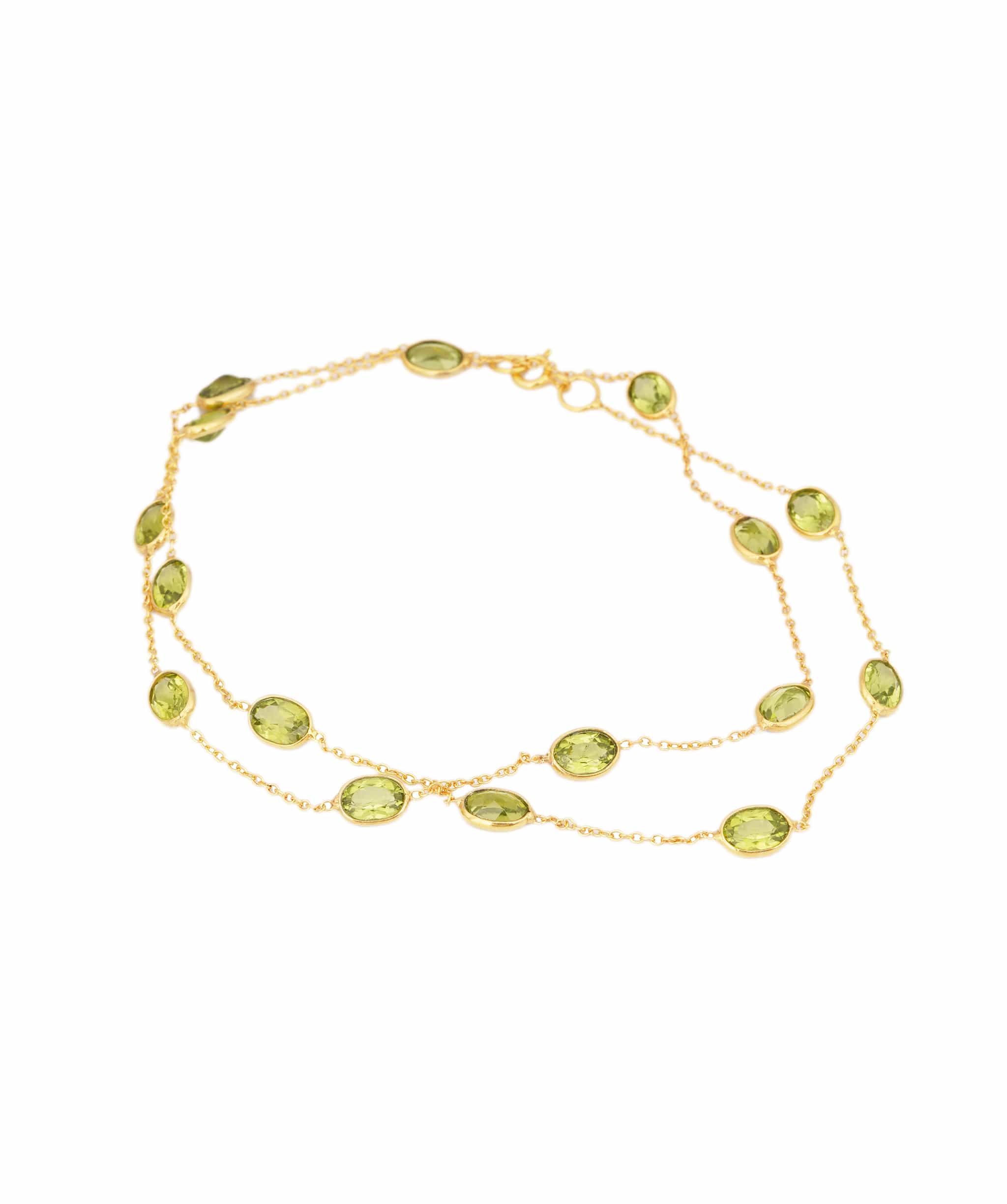 Luxury Promise Peridot Necklace ANC1765