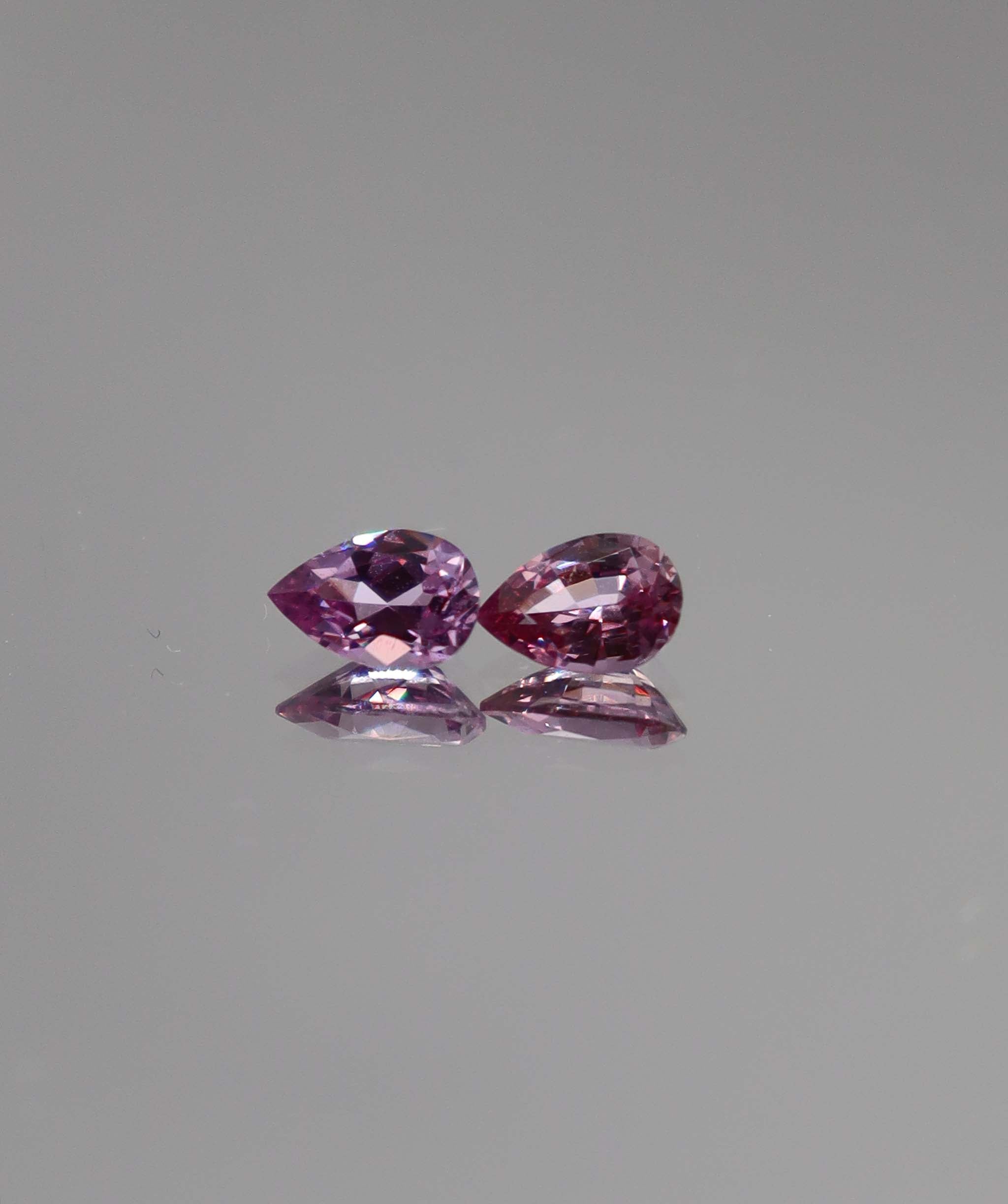 Luxury Promise Pink Sapphire Pair DXBS6087