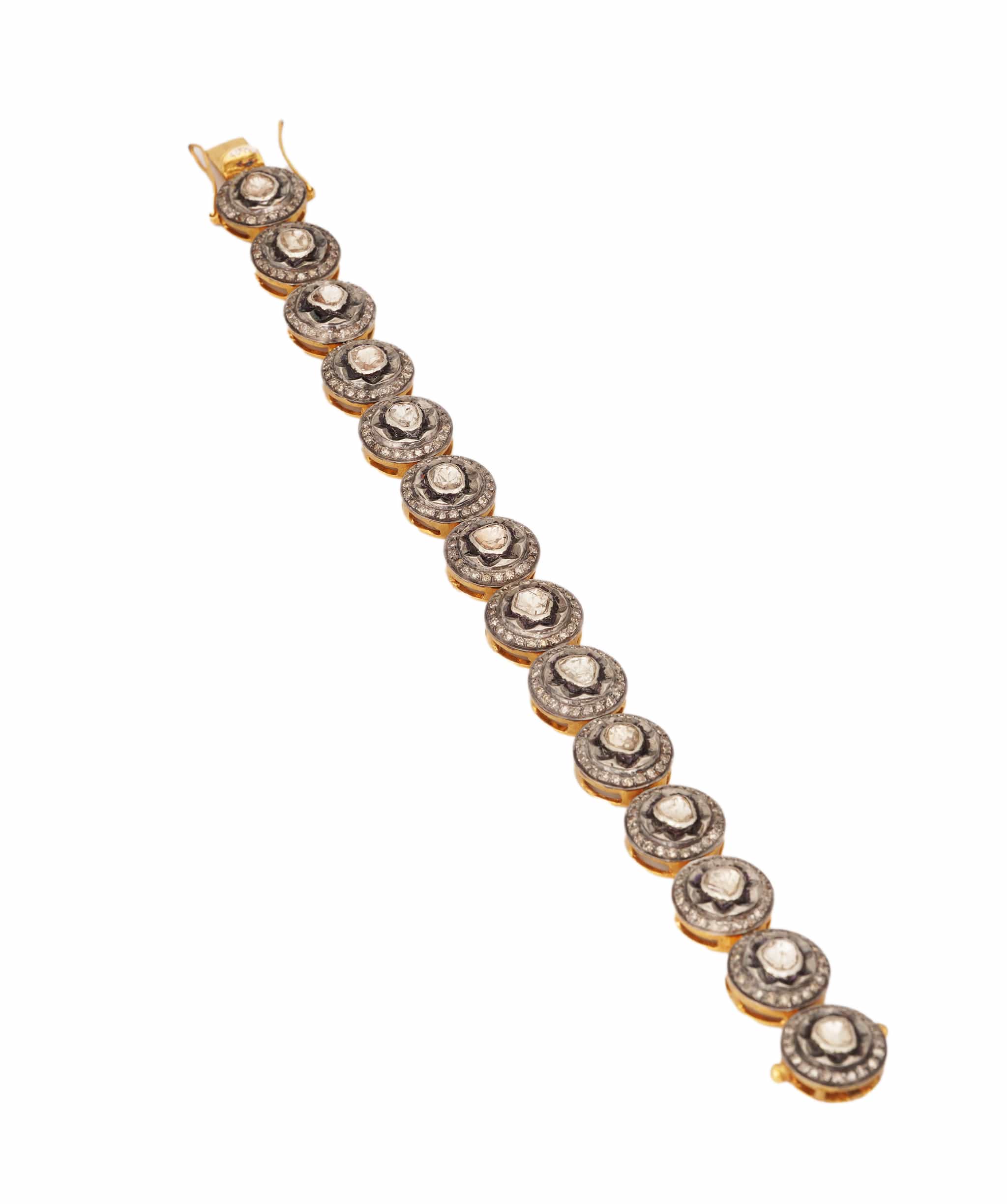 Luxury Promise Polki Diamond Bracelet WA90852