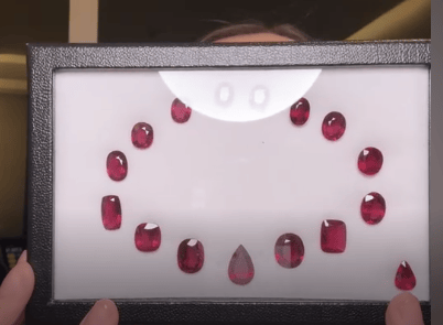 Luxury Promise R-2 Rubellite Cuts DXBCD1557