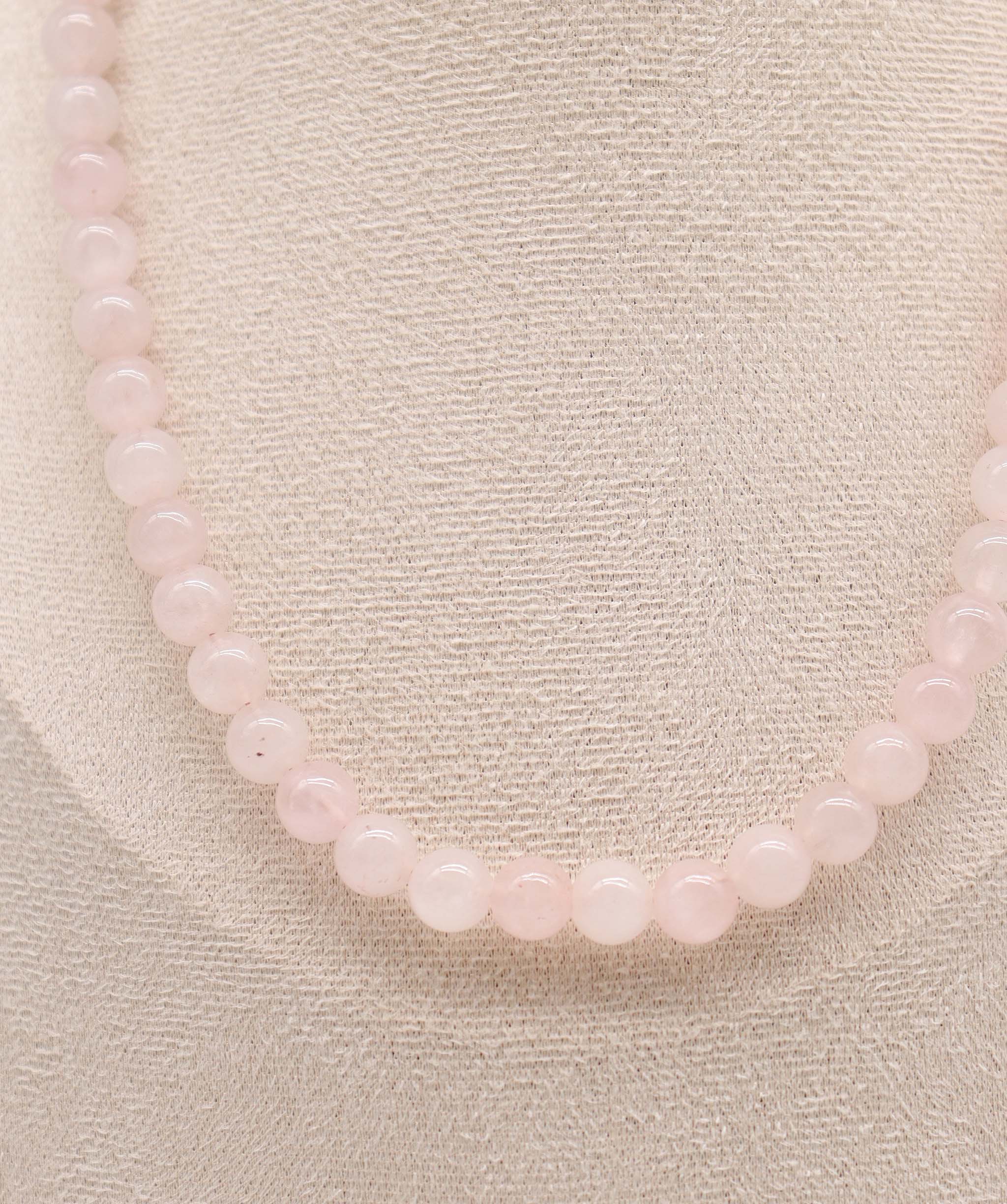 Luxury Promise Rose Quartz necklace RDC0671