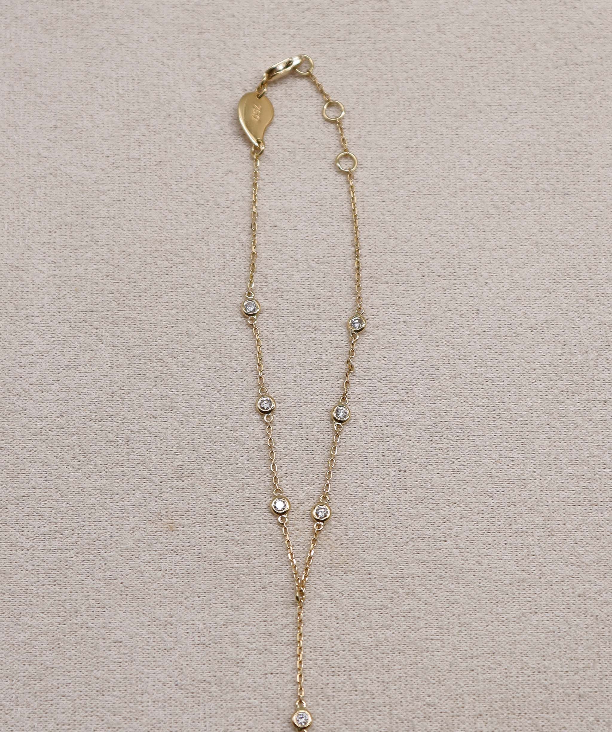 Luxury Promise Sahara Diamond Hand Chain ASC6882