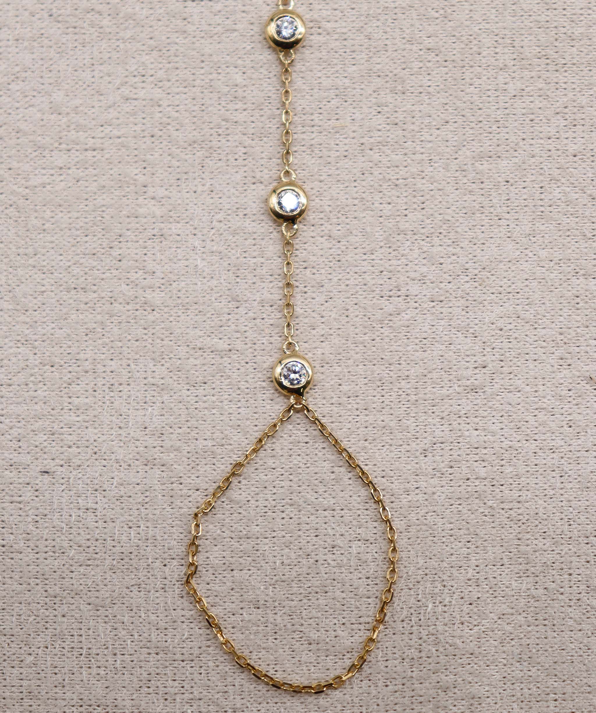 Luxury Promise Sahara Diamond Hand Chain ASC6890
