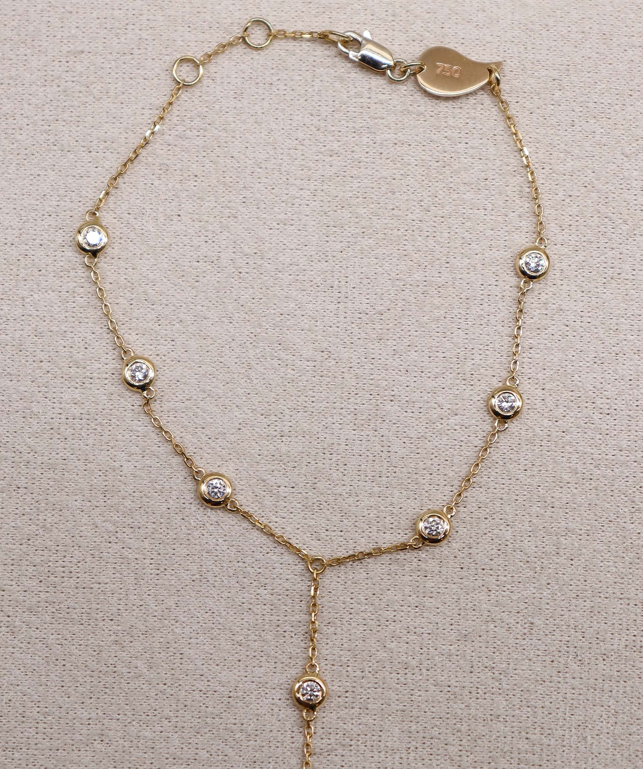 Luxury Promise Sahara Diamond Hand Chain ASC6890