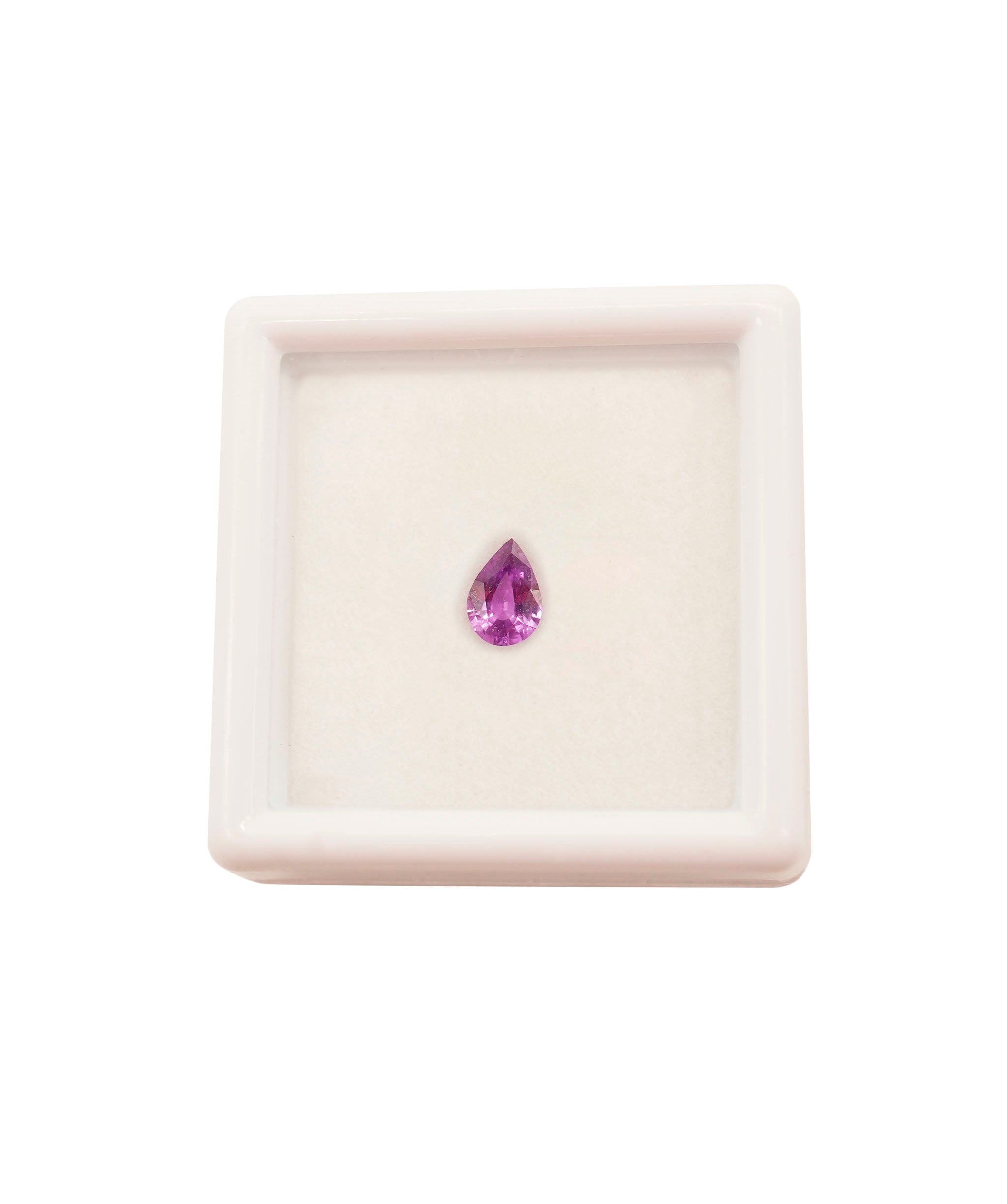 Luxury Promise Sapphire 0.56 Purple Pear ALC3432