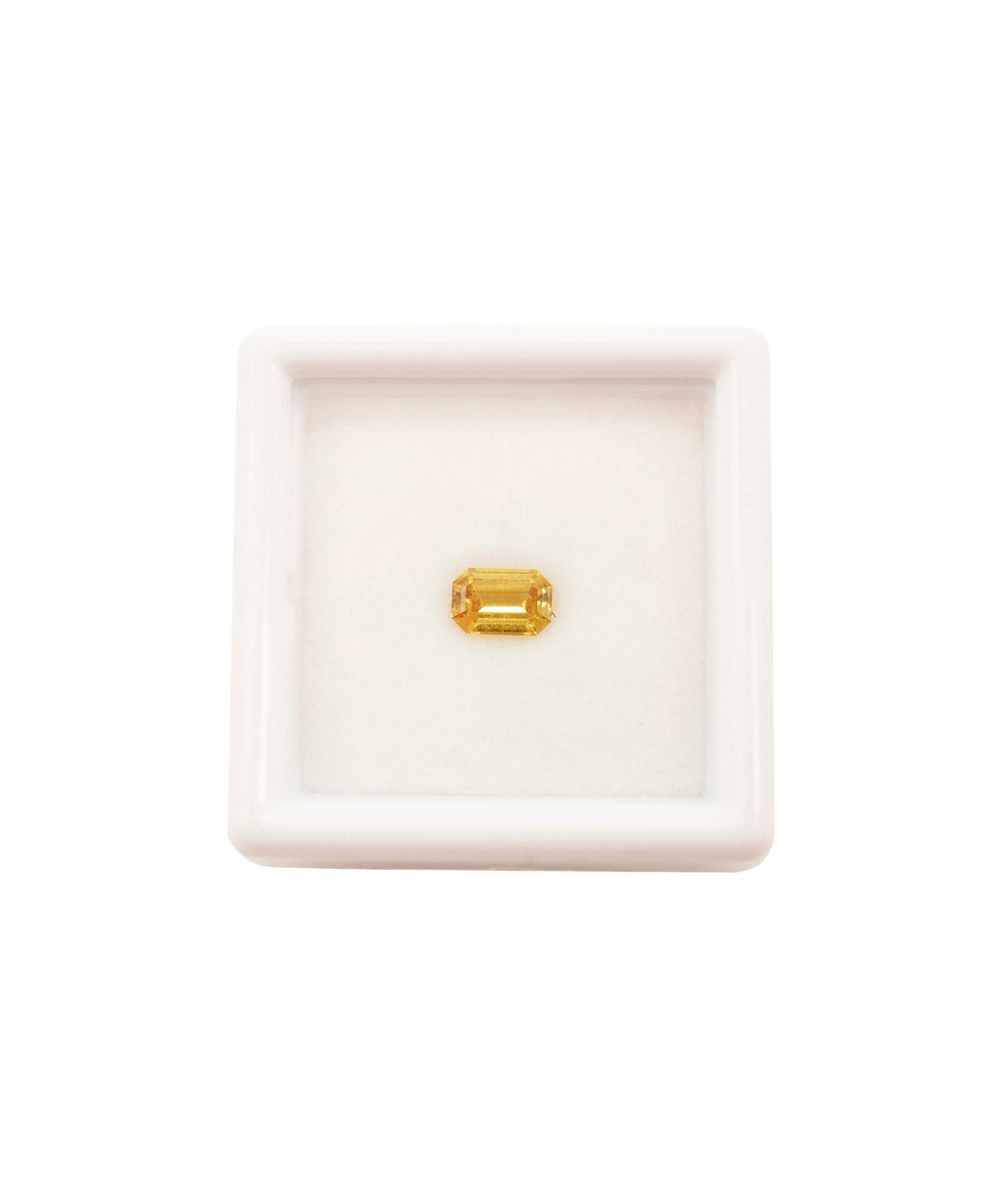 Luxury Promise Sapphire 0.56 Yellow Emerald ALC3417
