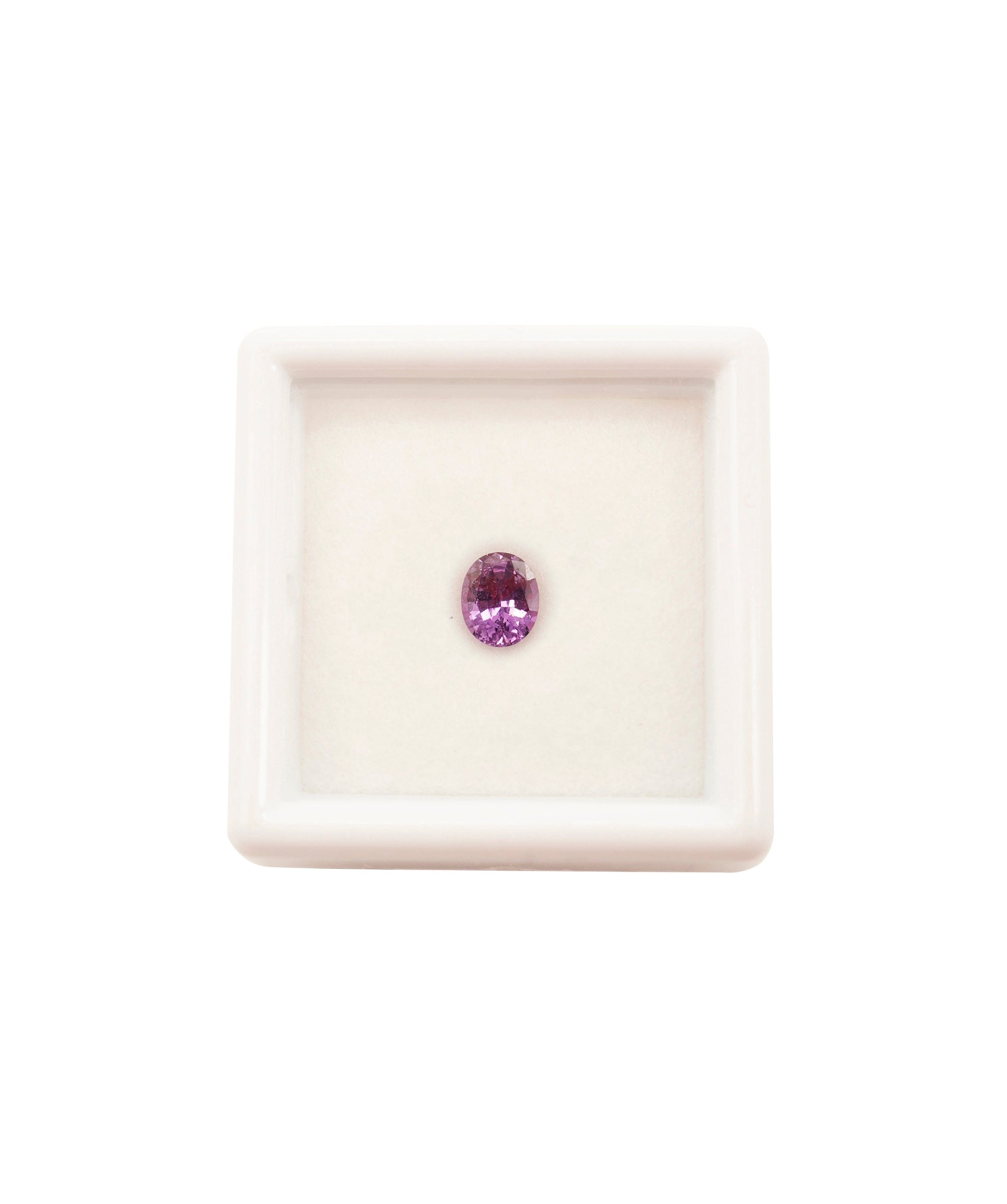 Luxury Promise Sapphire 0.66 Purple Oval ALC3428