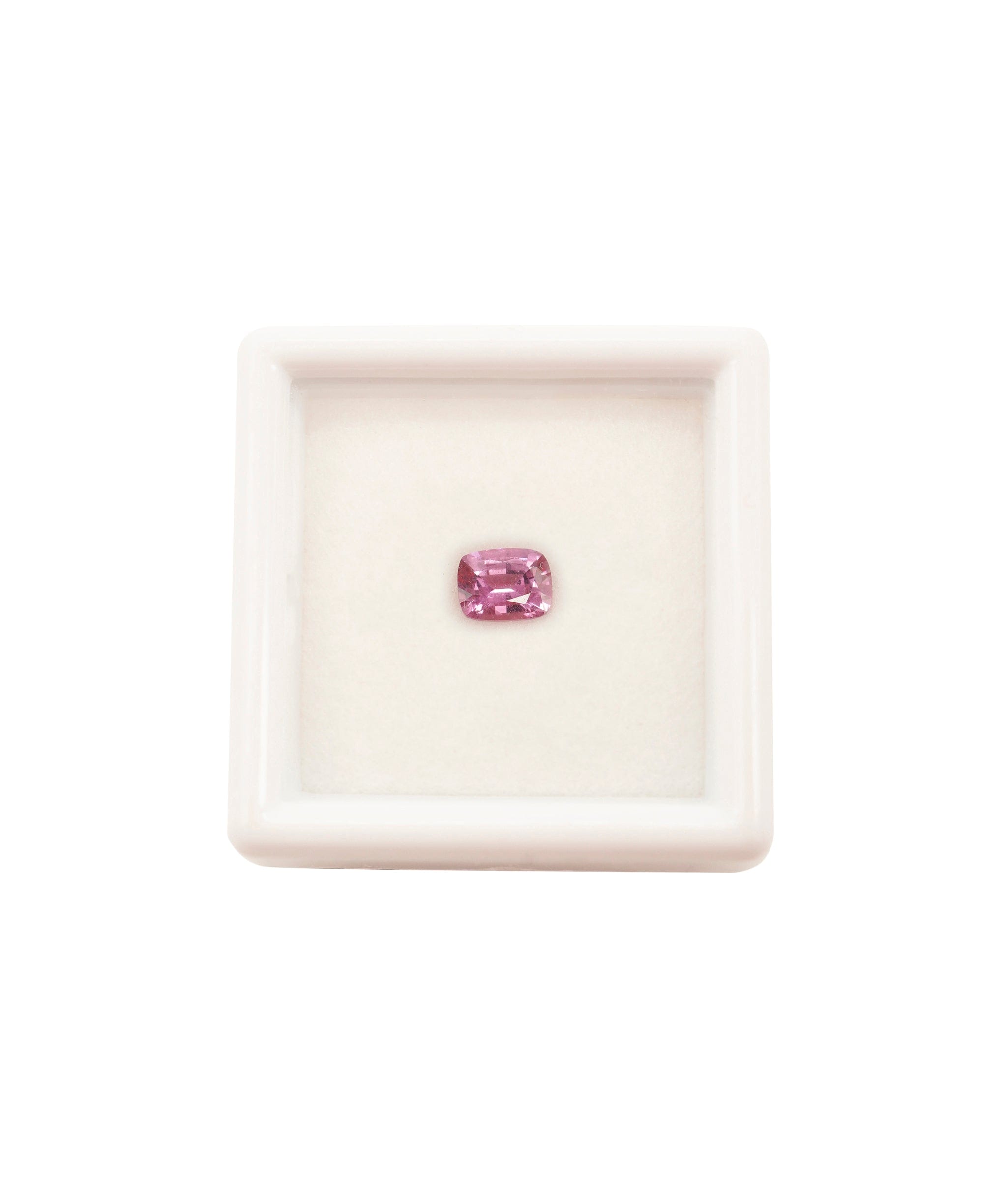 Luxury Promise Sapphire 0.77 Pink Cushion ALC3438
