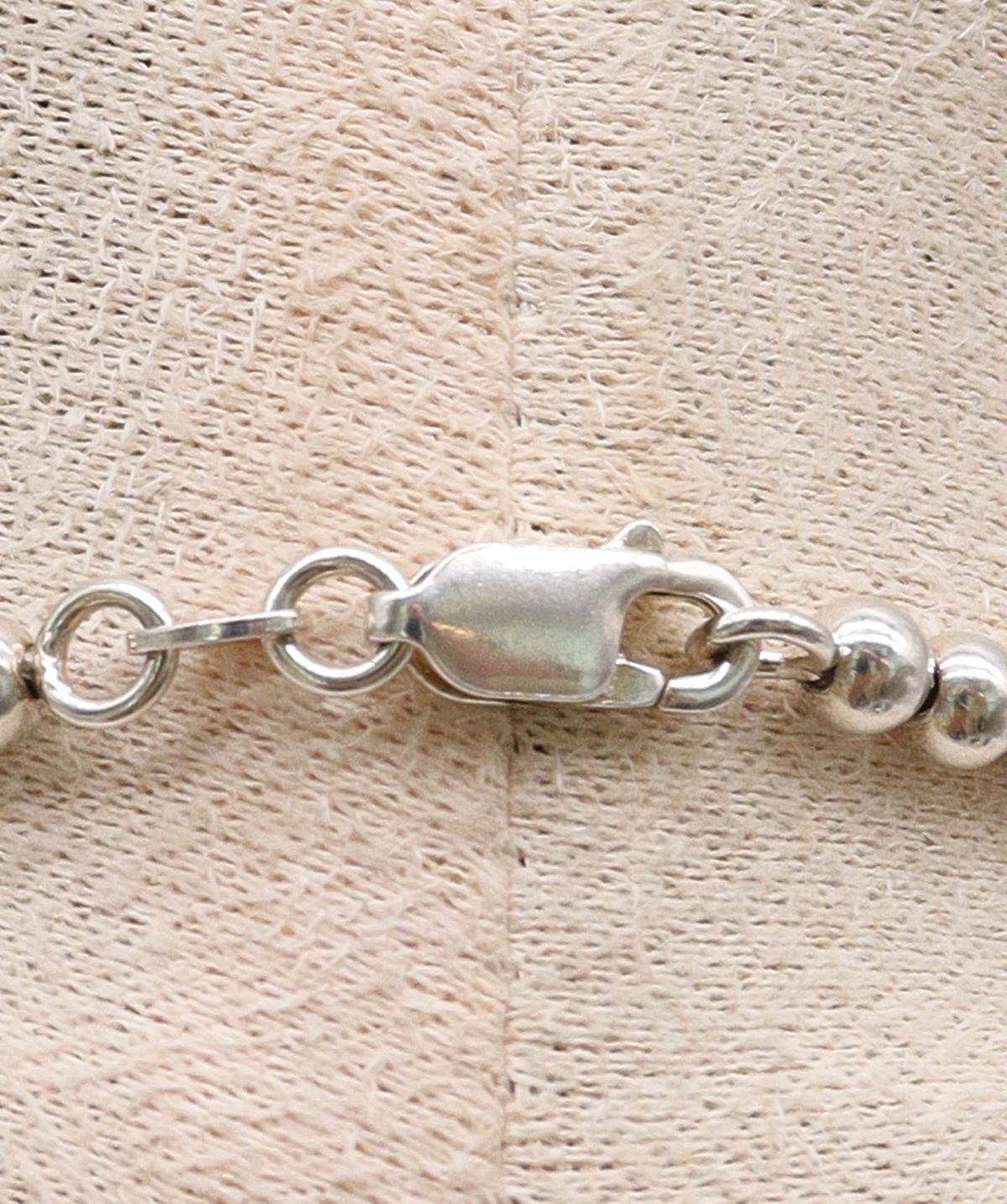 Luxury Promise Silver Beads 4mm1 DXBS6919