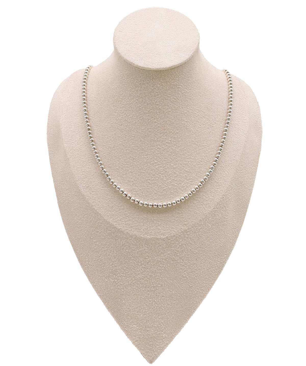 Luxury Promise Silver Beads 4mm1 DXBS6919
