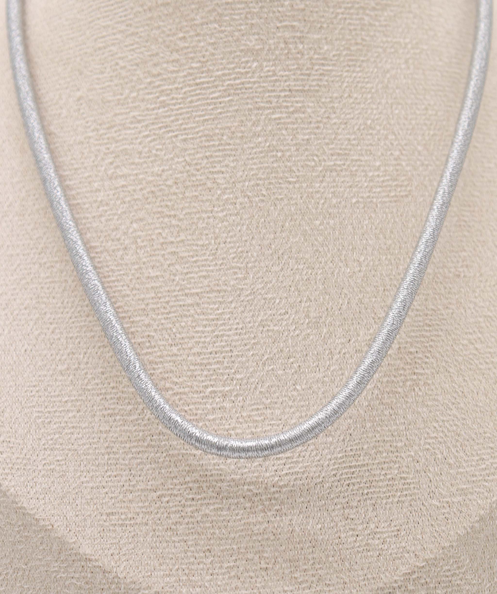 Luxury Promise Silver cord made of Japanese Silk DXBD0181