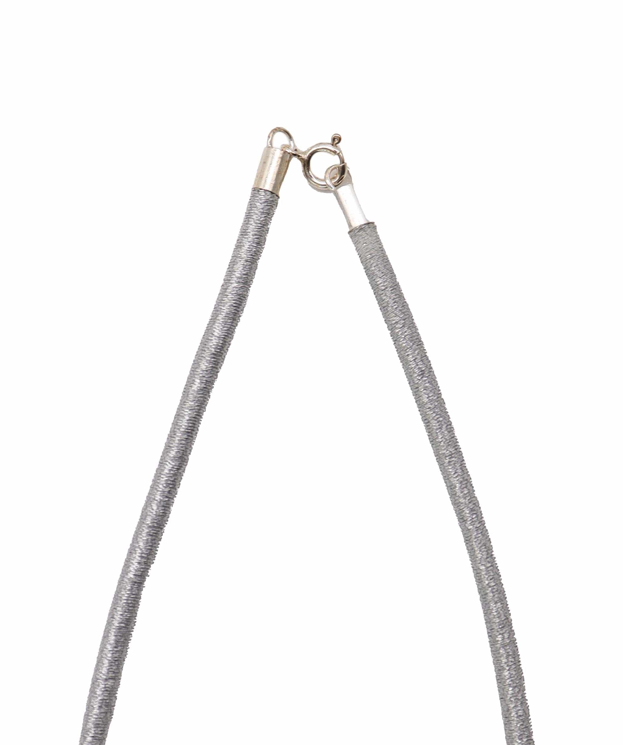 Luxury Promise Silver cord made of Japanese Silk DXBD0181