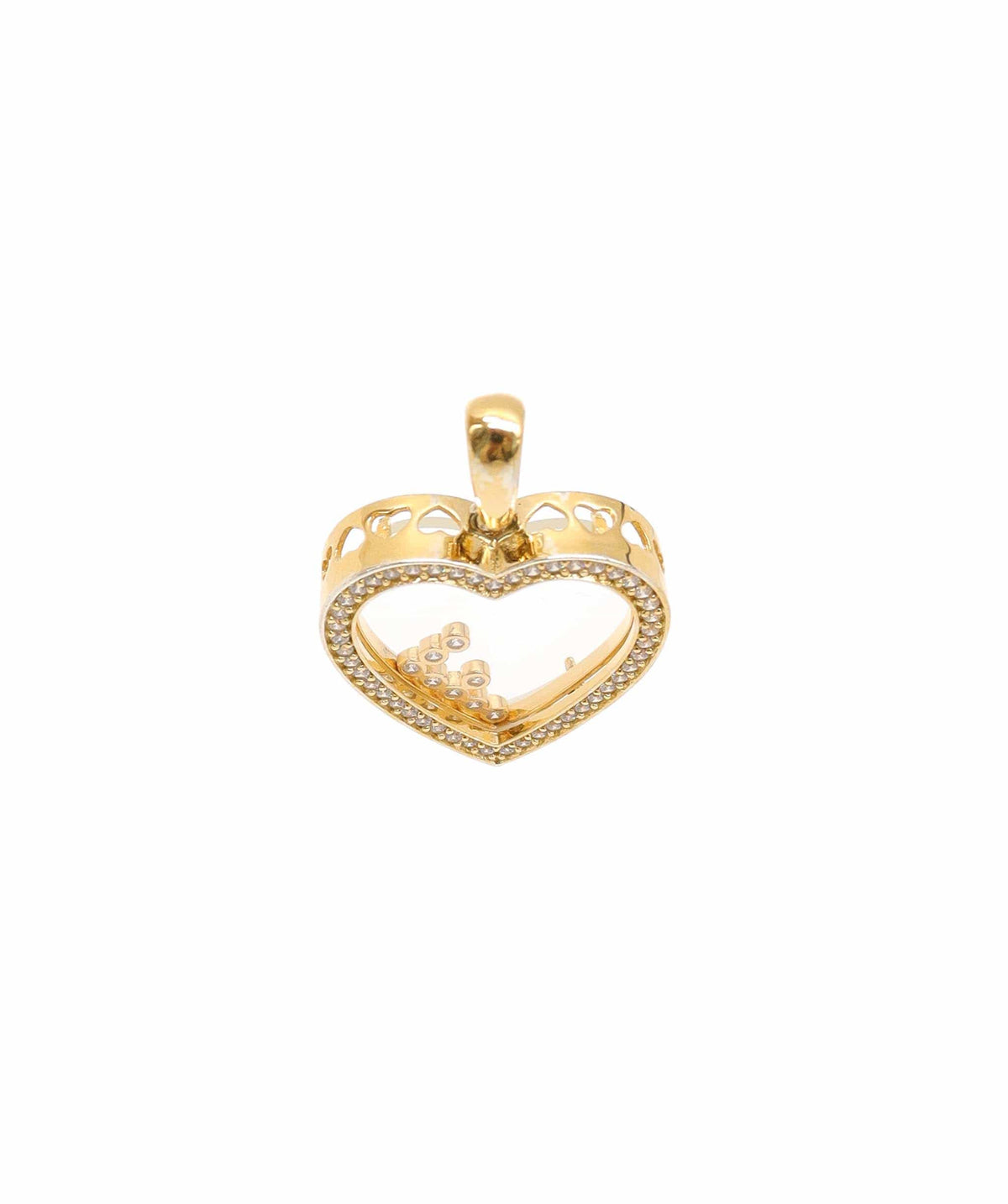 Luxury Promise Silver Pendant F DXBS6921
