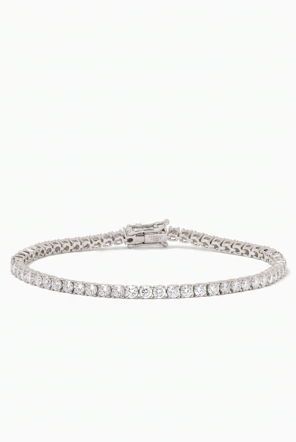 Luxury Promise Silver Tennis Bracelet SETTING ONLY SABSET095