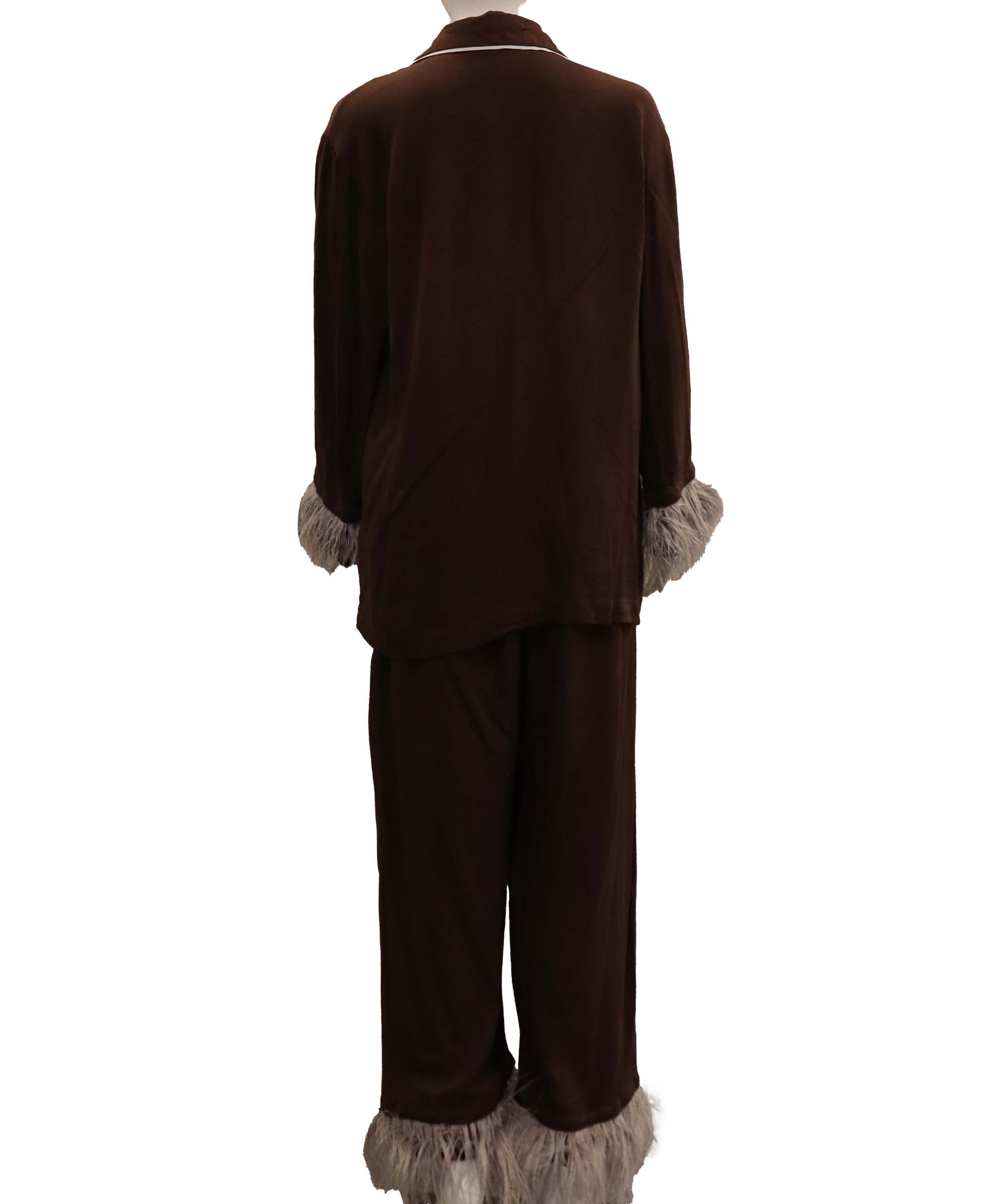 Luxury Promise Sleeper Party Pajama Set with Feathers Medium size DXBCS0737