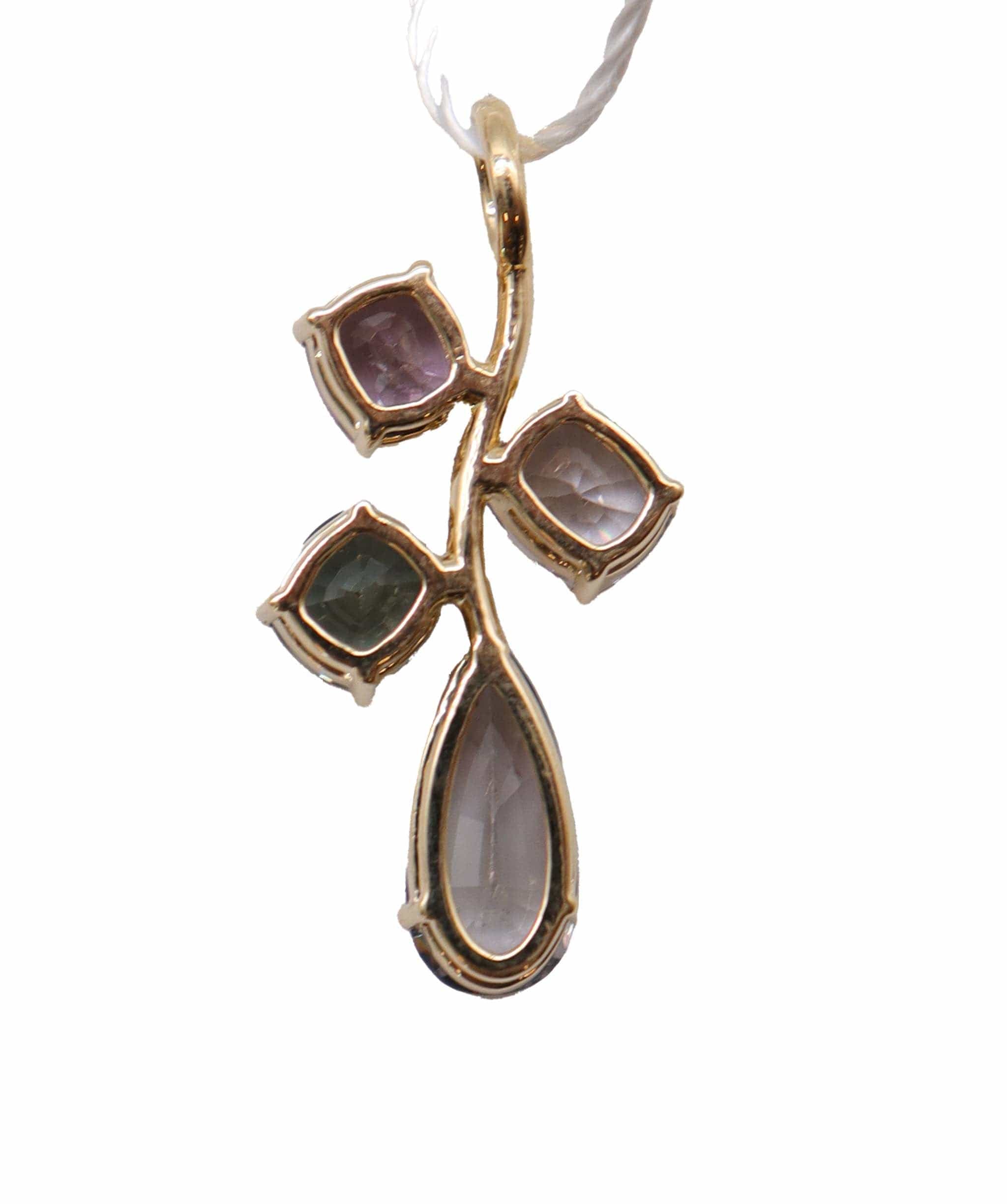 Luxury Promise spinel CLAW PRONG SET PENDANT DXBD0260