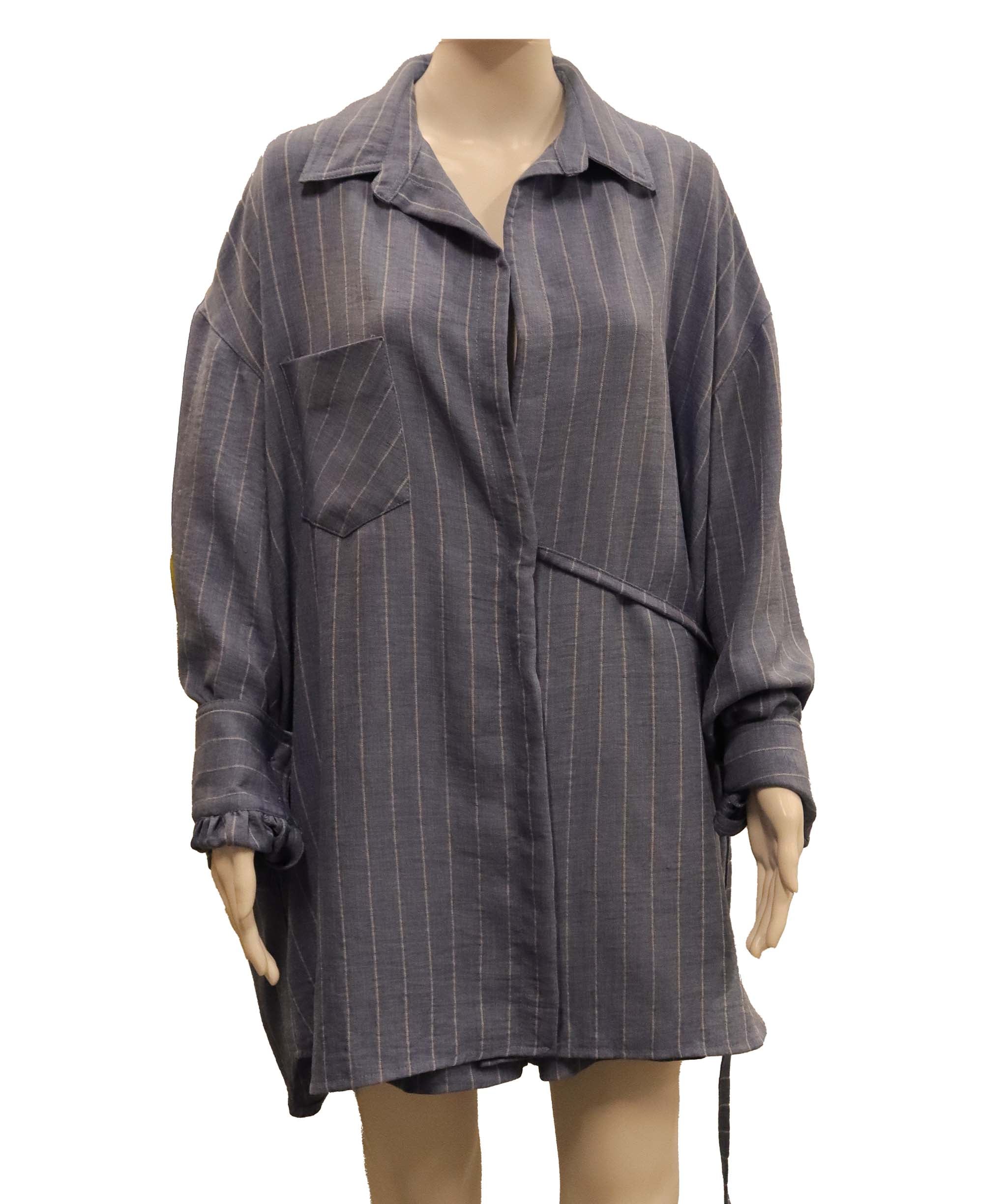 Luxury Promise SUZ Premium Fluid Shirt & Shorts Set size Medium DXBCS0735