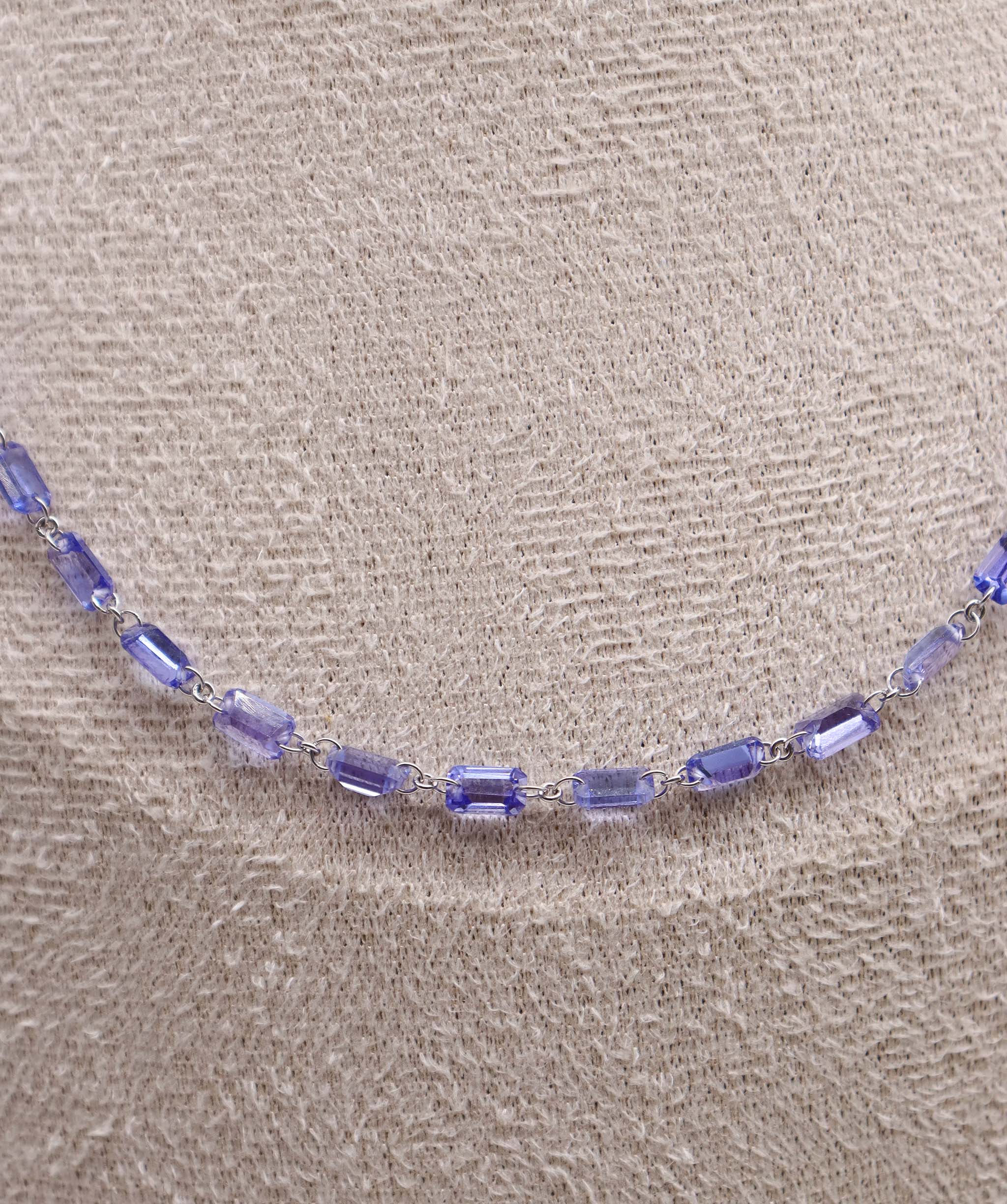 Luxury Promise TANZANITE EMERALD FSS (NH)TW:17.86CT GOLD:1.78G C12400