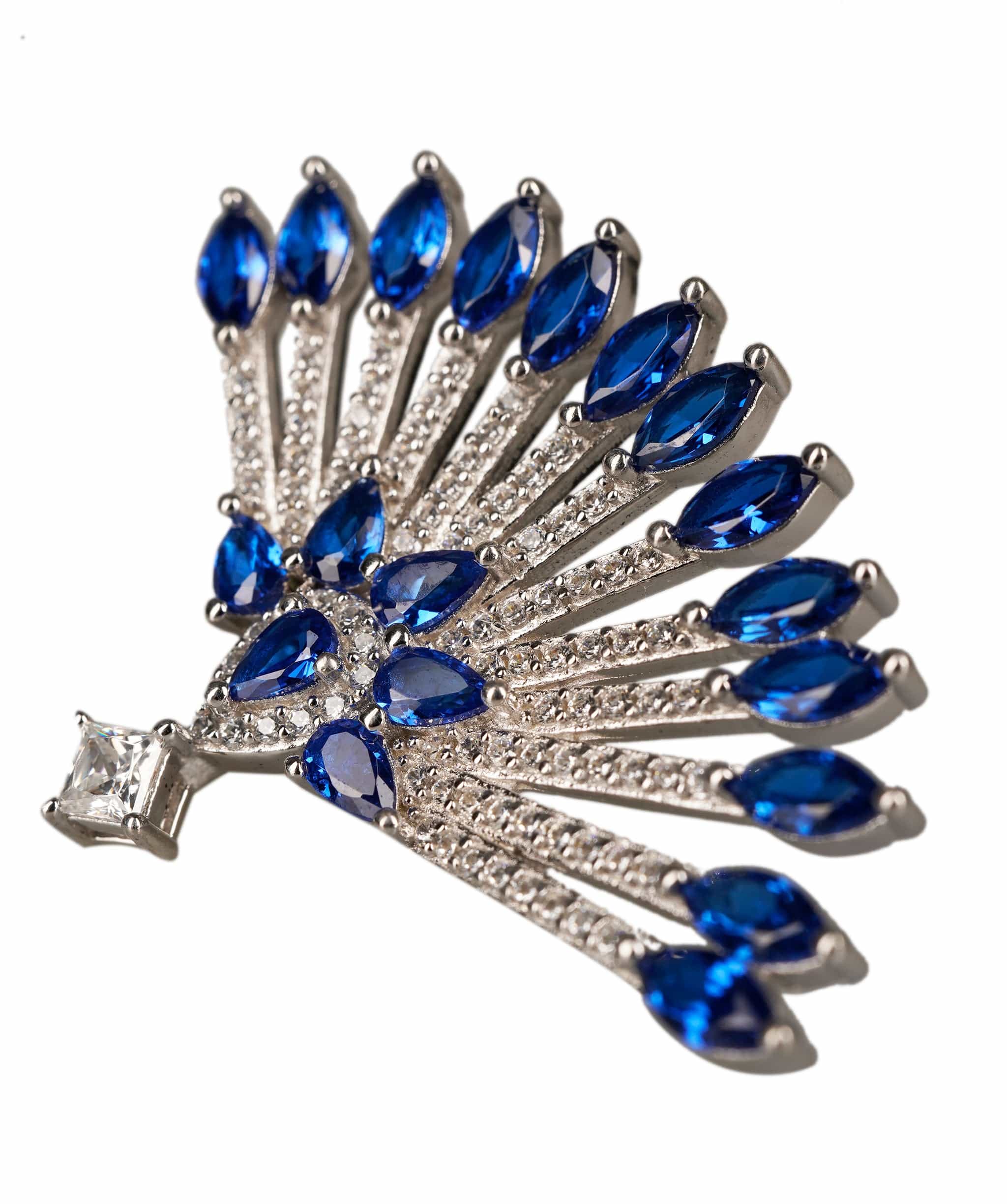 Luxury Promise The Hilary Earring | Diamonte Blue Earrings ALL1151