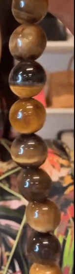 Luxury Promise Tiger eye Necklace 18k AGC3571