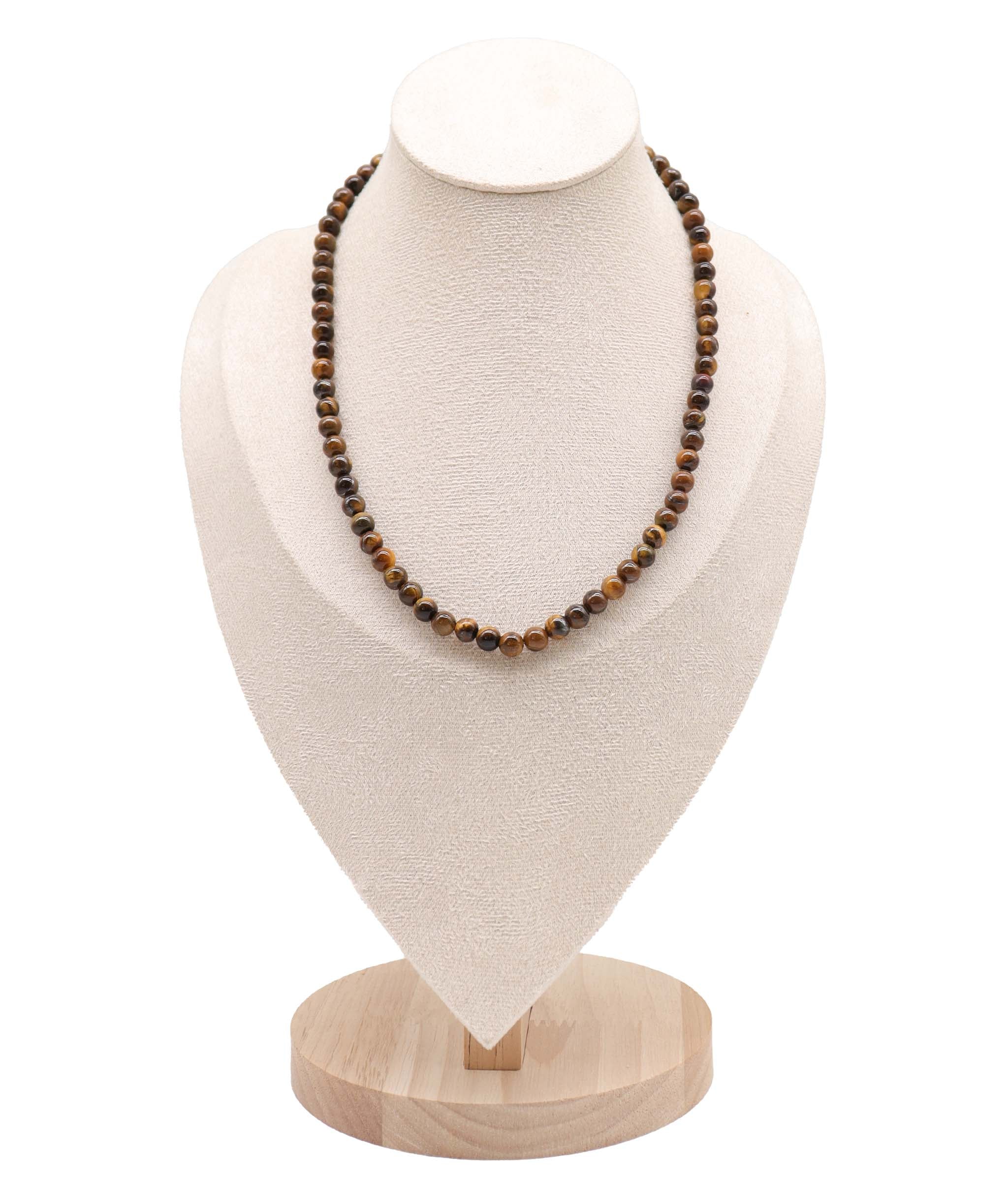 Luxury Promise Tiger's Eye necklace RDC0669