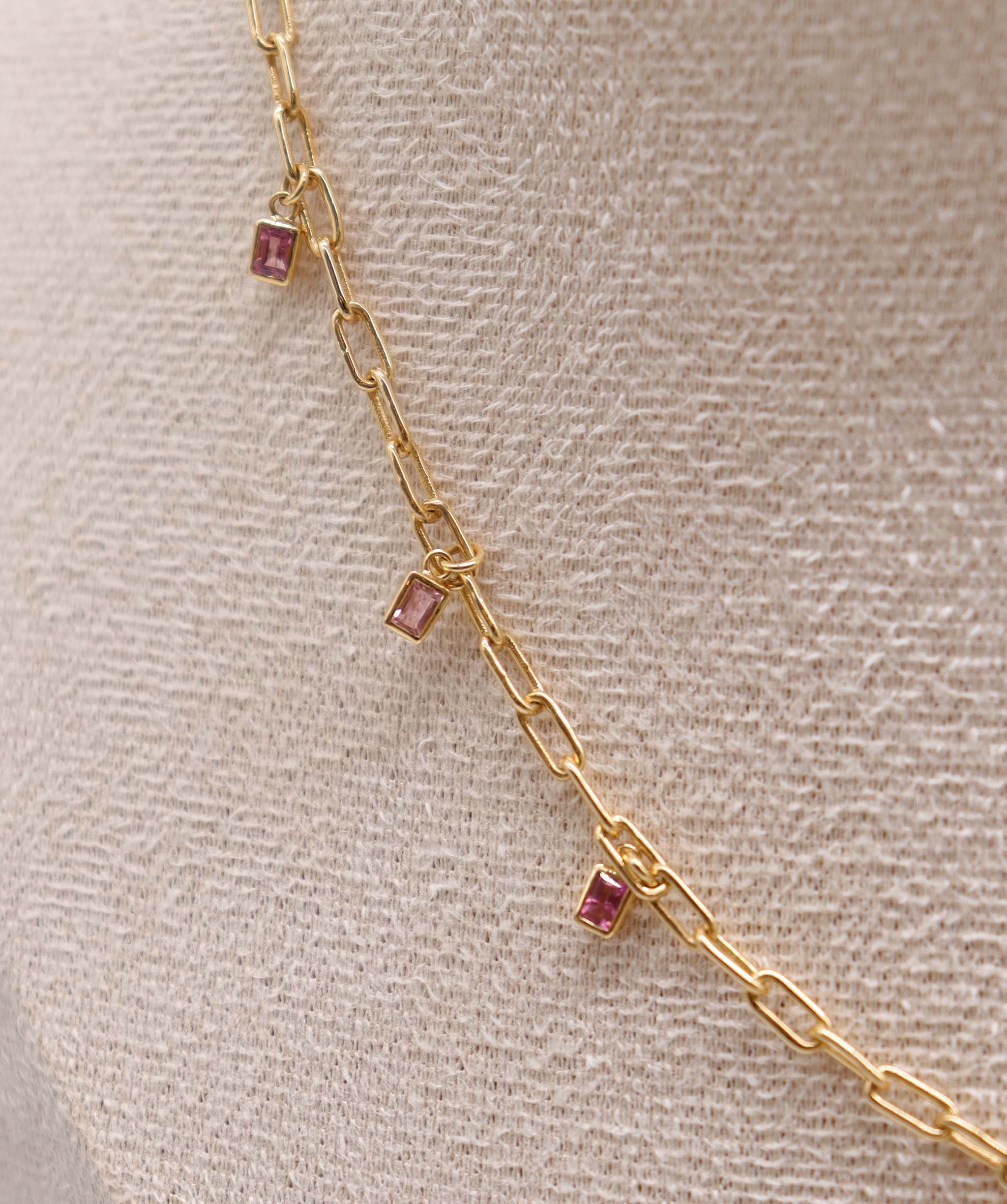 Luxury Promise Tourmaline Necklace ASC6889
