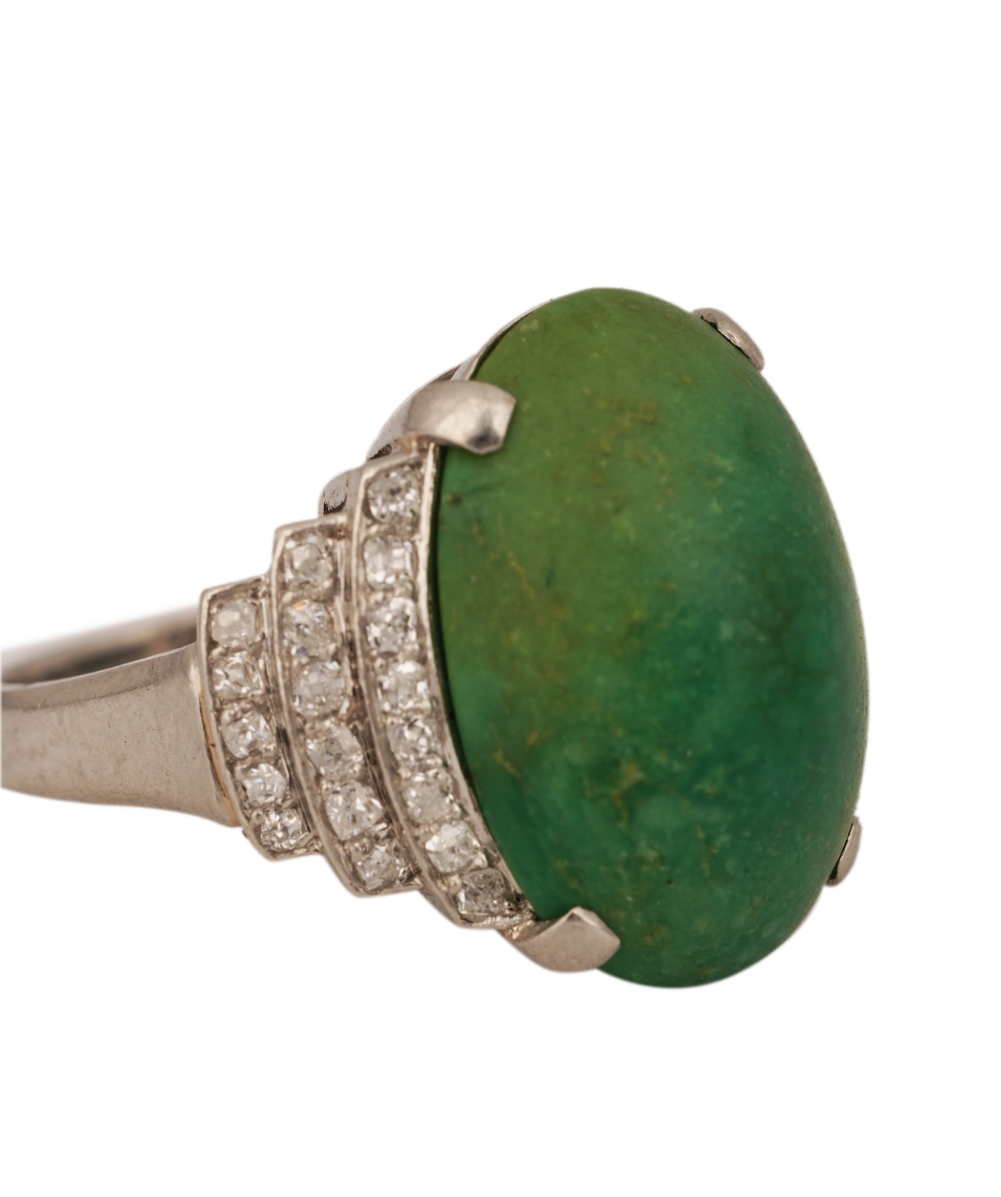 Luxury Promise Turquoise and Diamond Ring WA24655
