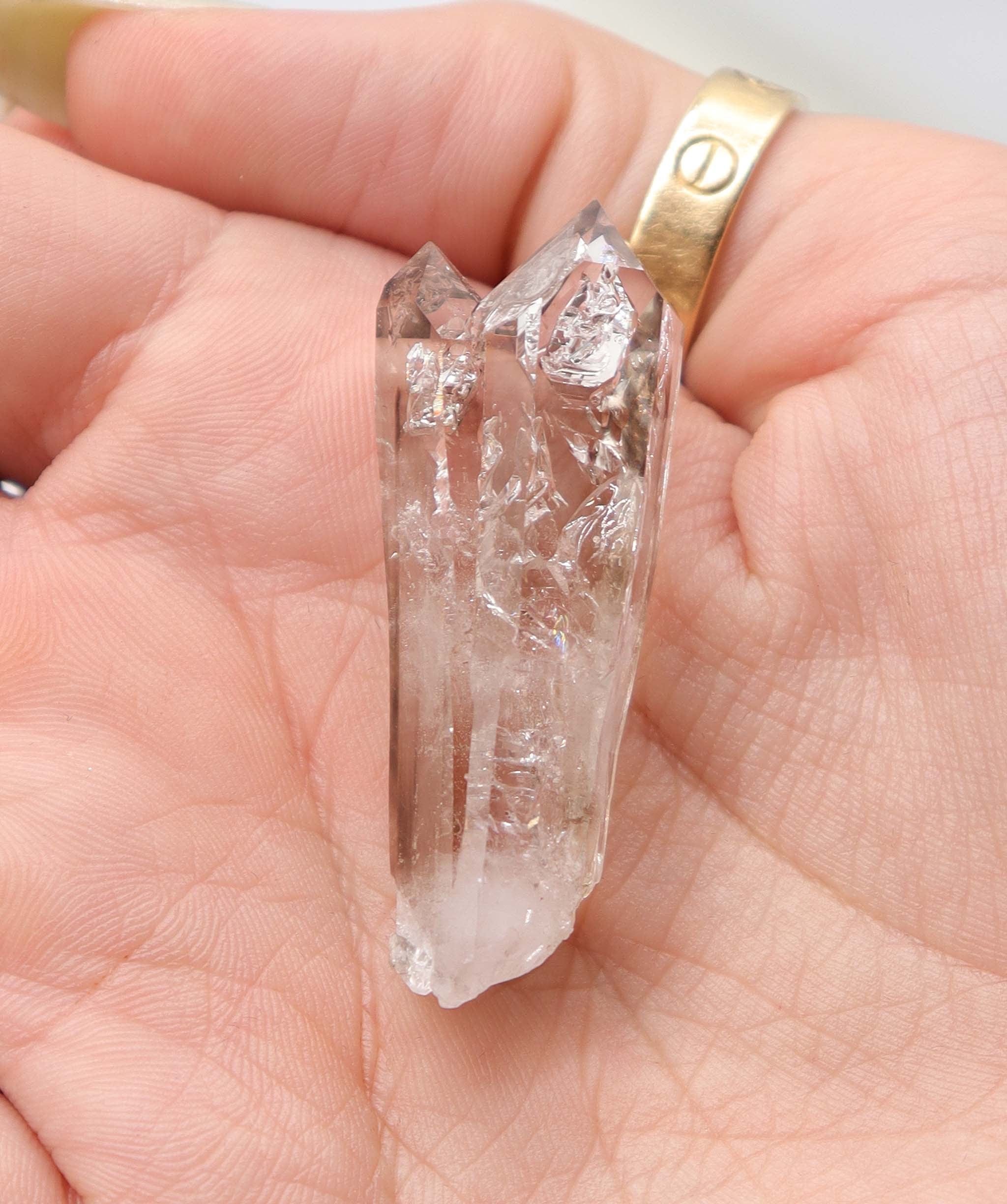 Luxury Promise Twinning Crystal Quartz from Namibia (P) RDC0178