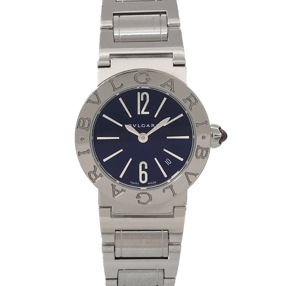 LUXURY PROMISE BVLGARI BVLGARIBVLGARI BBL26S Date Quartz Black Dial Ladies Watch 90290719