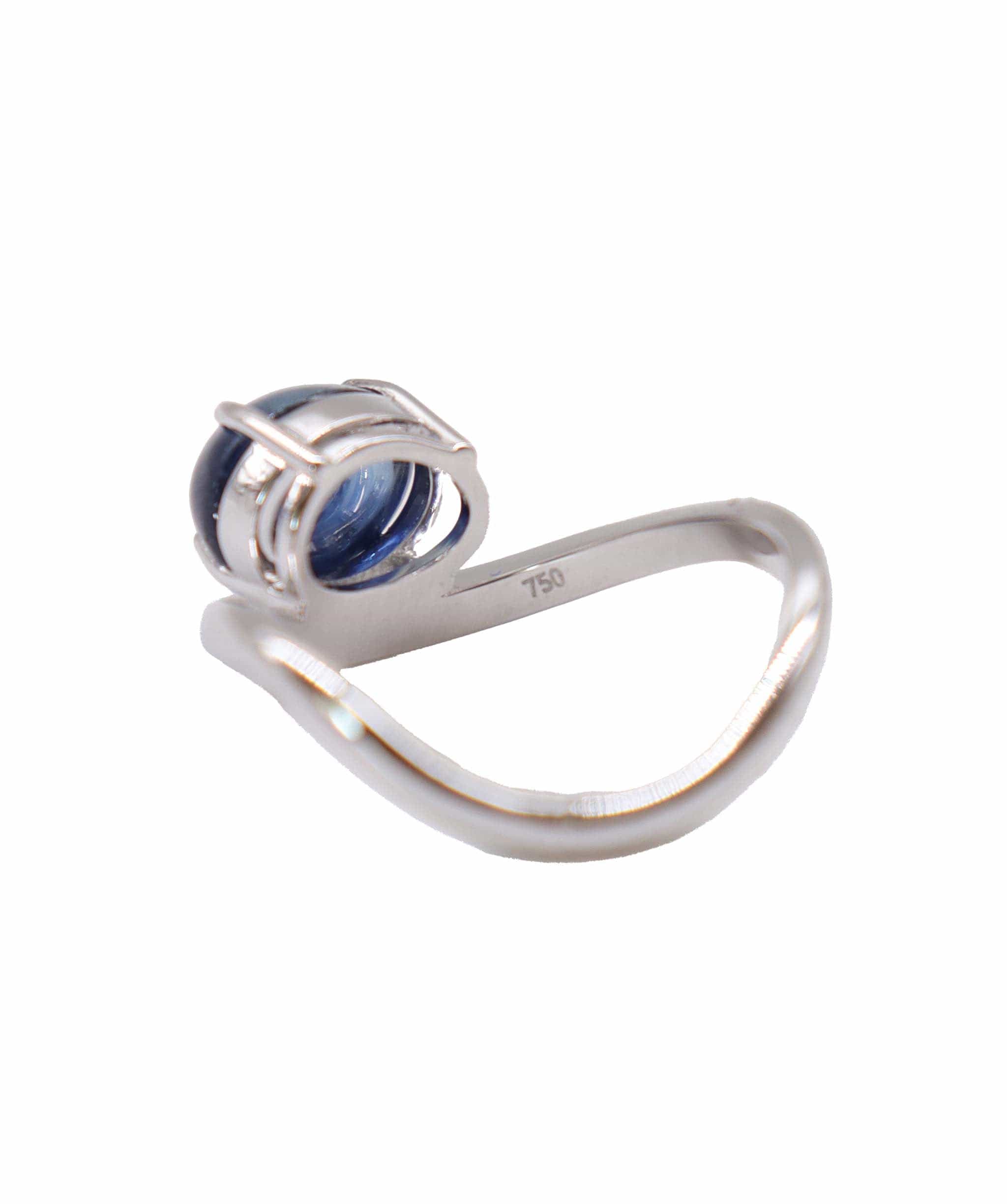 Luxury Promise wave wg ring CABOUCHON 3.70ct us8 DXBN0234