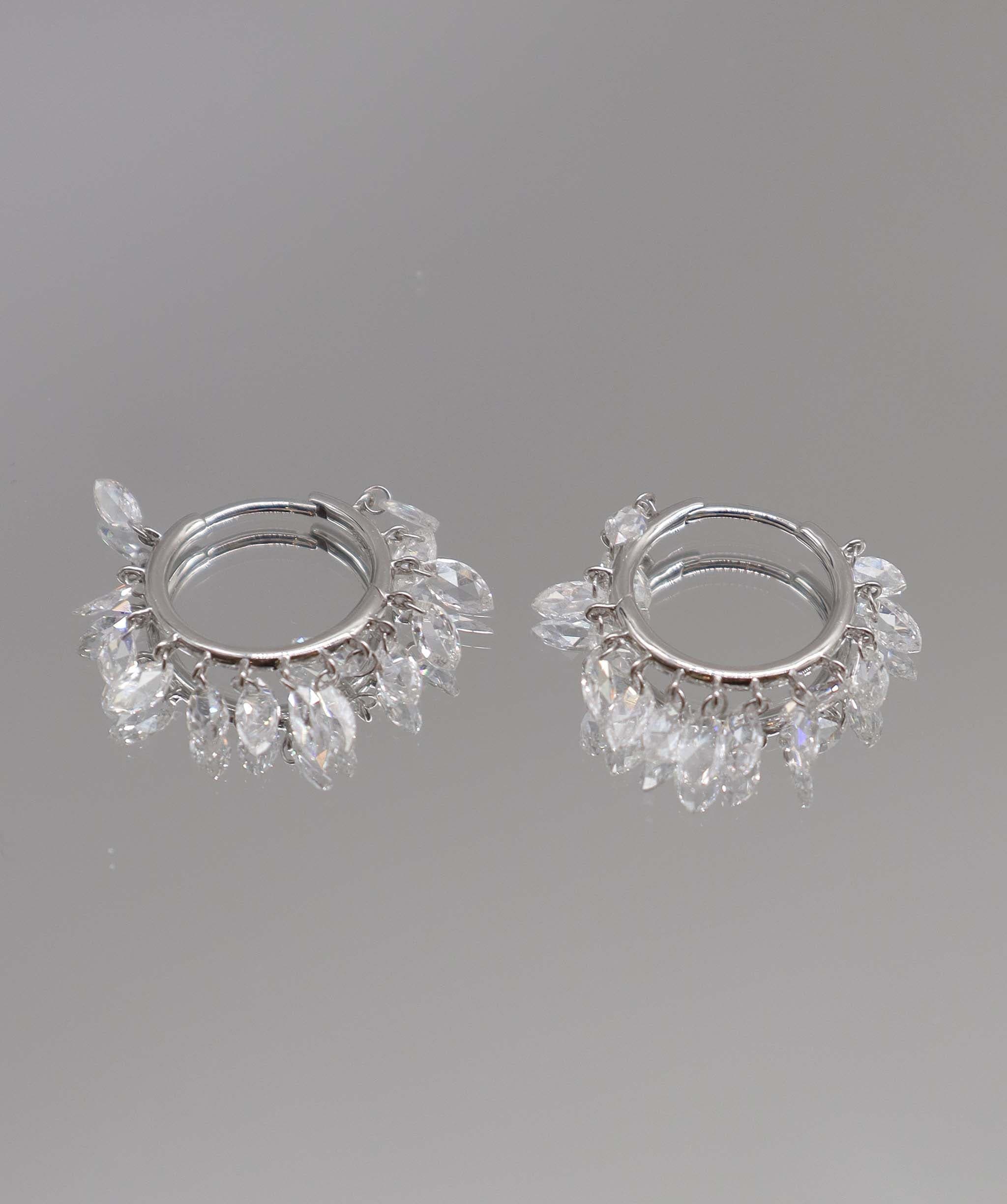 Luxury Promise White Marquise Rosecut TW:2.10CT GOLD:2.00G E7878