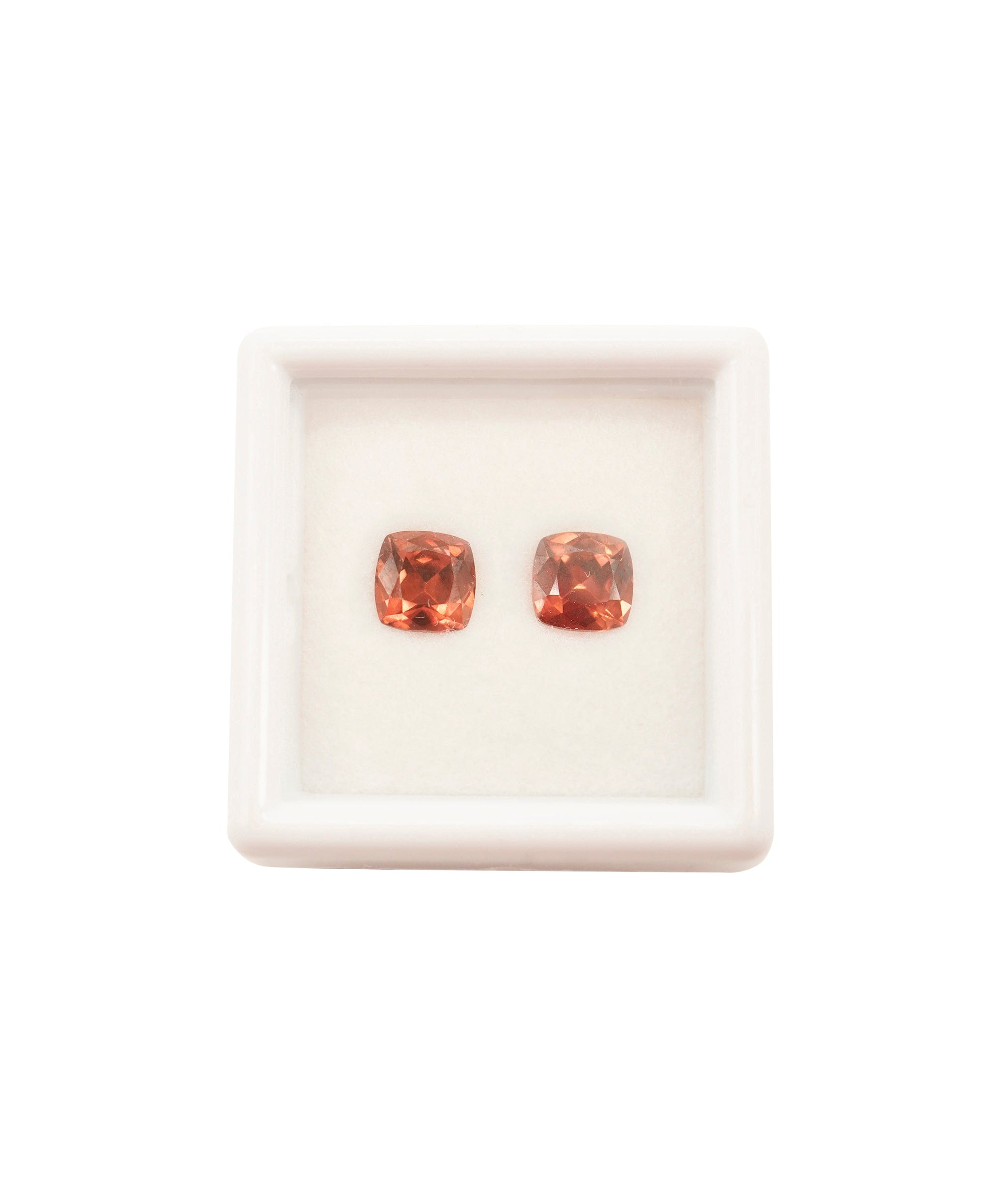 Luxury Promise Zircon Pair 2.99 Pink Red Assher ALC3468