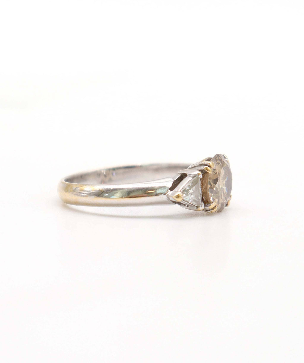 Luxury Promise A Champagne Diamond Ring WA25426
