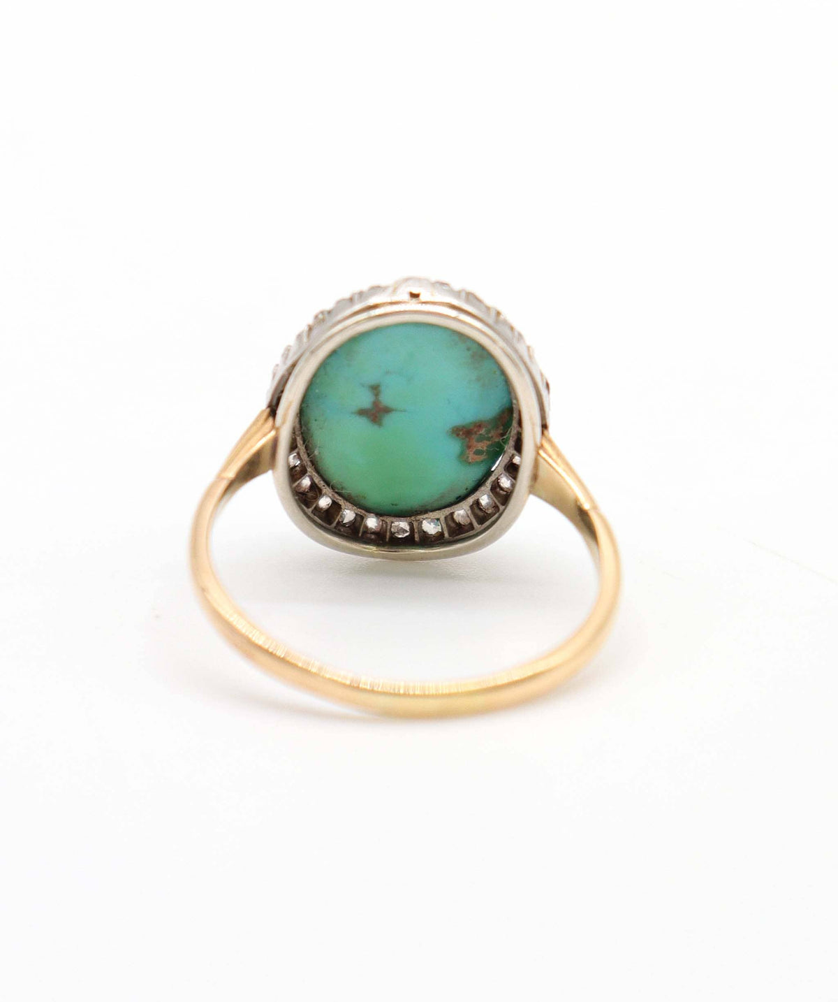 Luxury Promise A Turquoise and Diamond Ring WA90882
