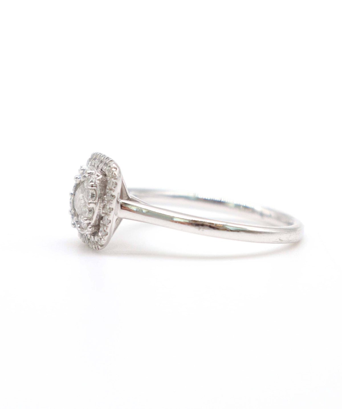 Luxury Promise Diamond Cluster Ring WA90692