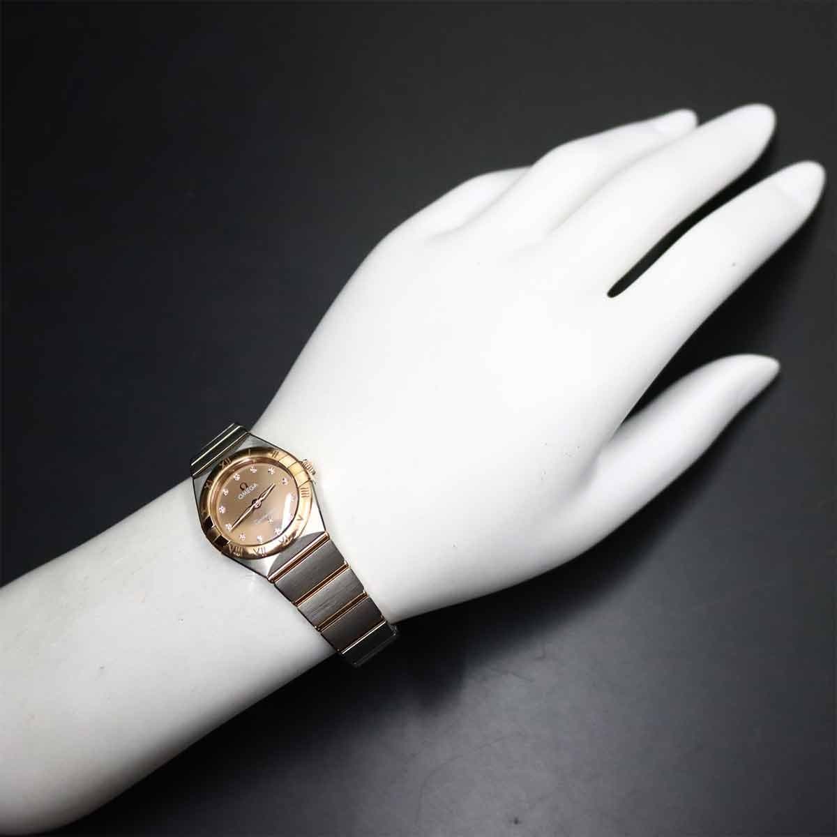 LUXURY PROMISE OMEGA Constellation 131 20 25 60 63 001 12P Diamond PG Ladies 90318346