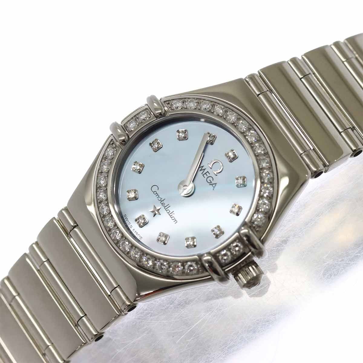 OMEGA Constellation My Choice 1165 77 750 WG Quartz Bezel Diamond 903195766