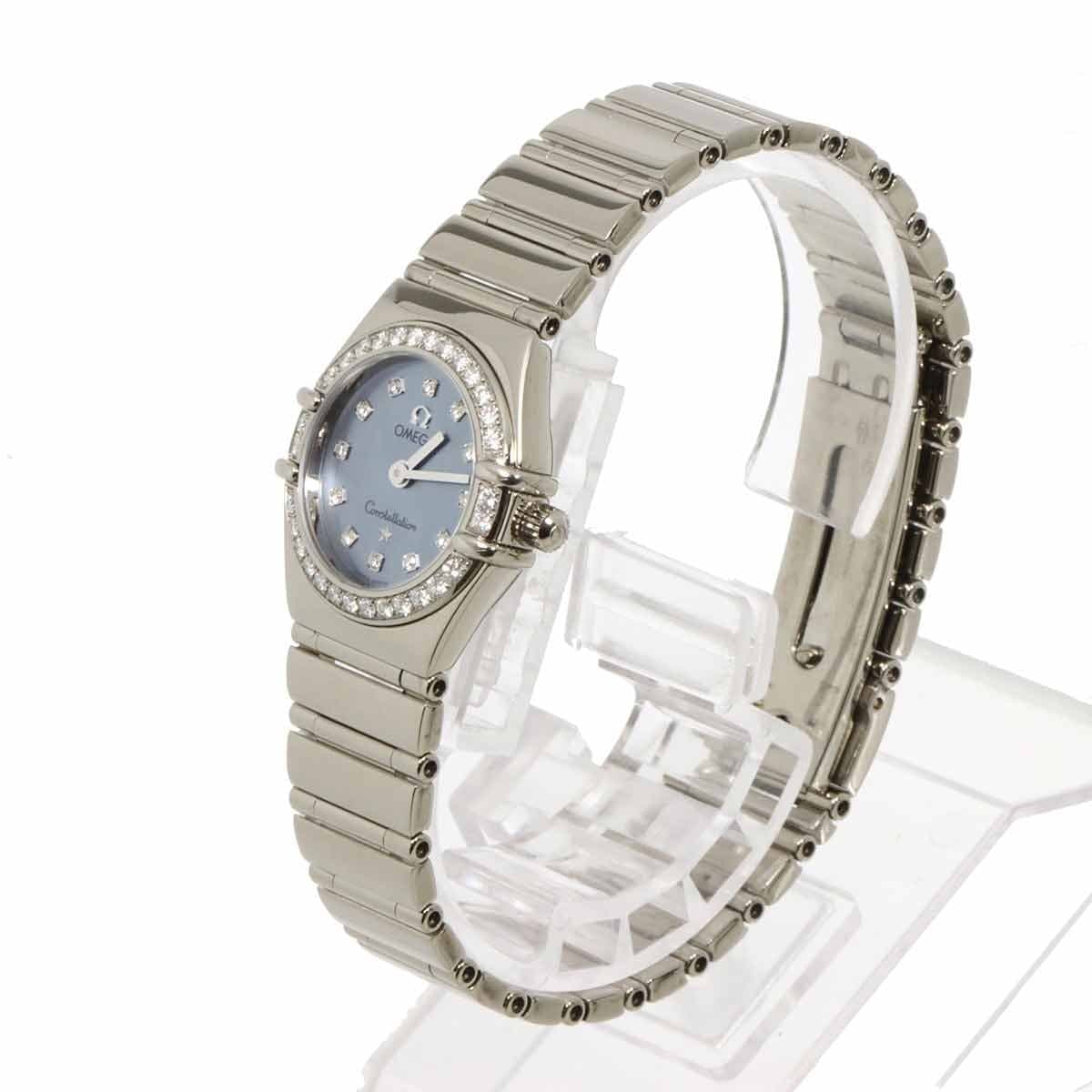 OMEGA Constellation My Choice 1165 77 750 WG Quartz Bezel Diamond 903195761